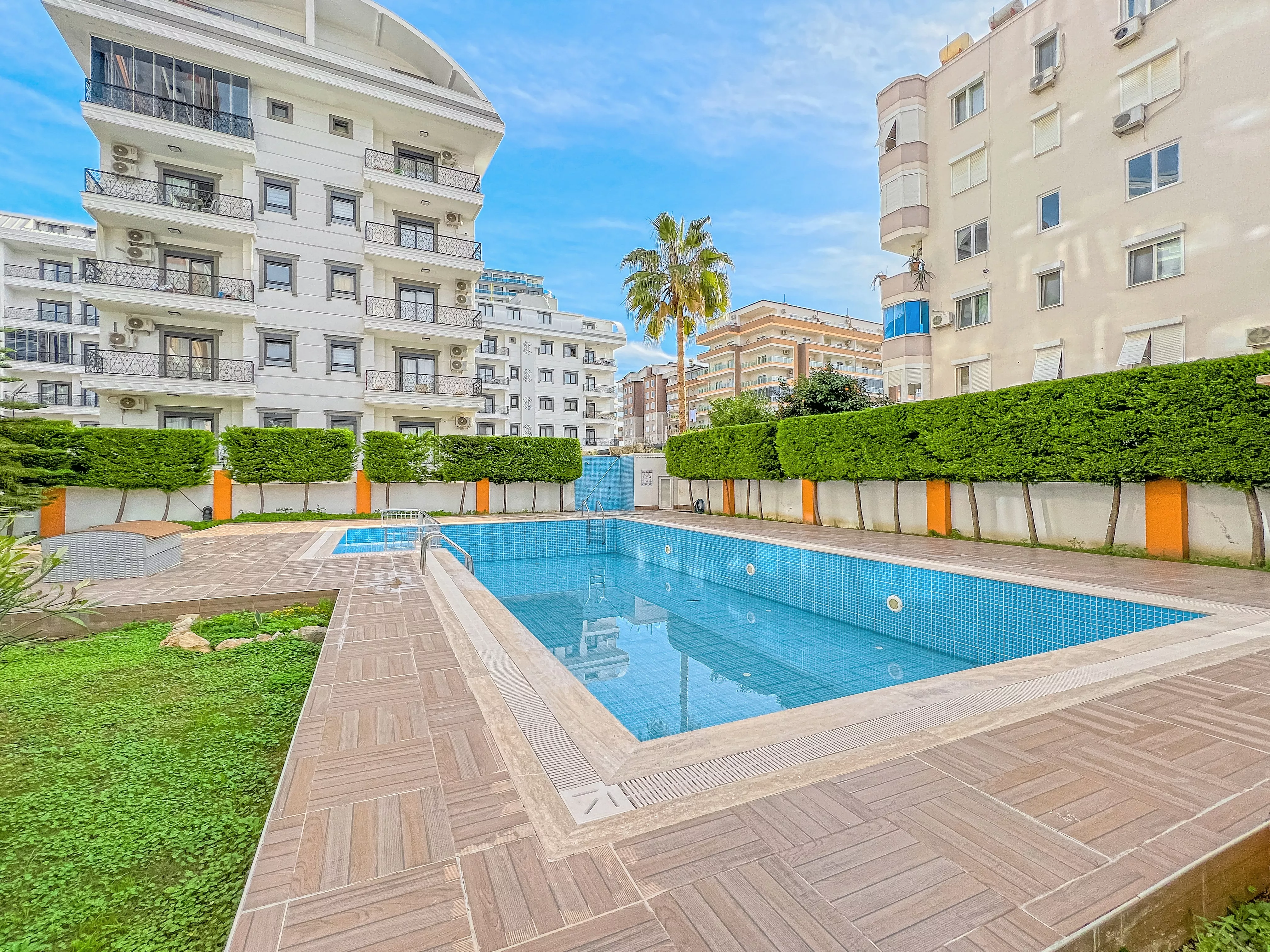 Квартира 1+1 на продажу готовая к заселению Алании Махмутлар