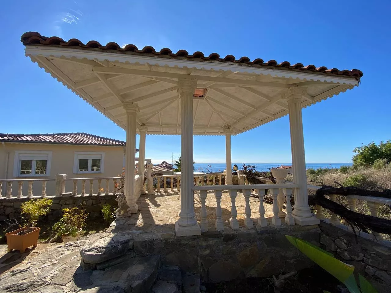 На продажу вилла 4+3 с видом на море – Алания, Инжекум