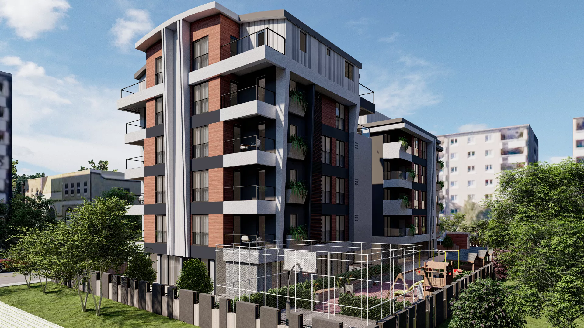 Satılık 2+1 ve 3+1 Daireler, Antalya Muratpaşa'da