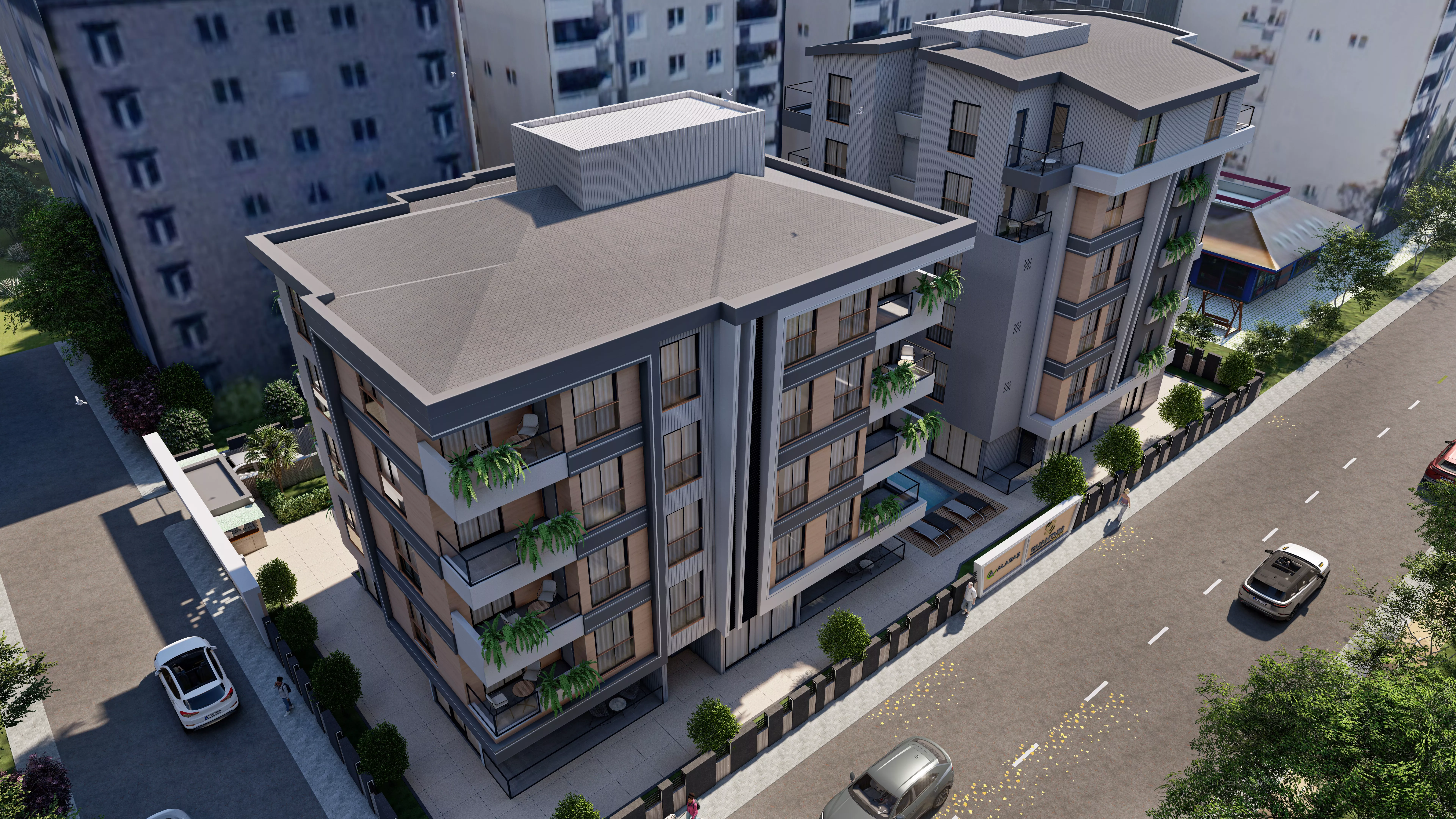 Satılık 2+1 ve 3+1 Daireler, Antalya Muratpaşa'da