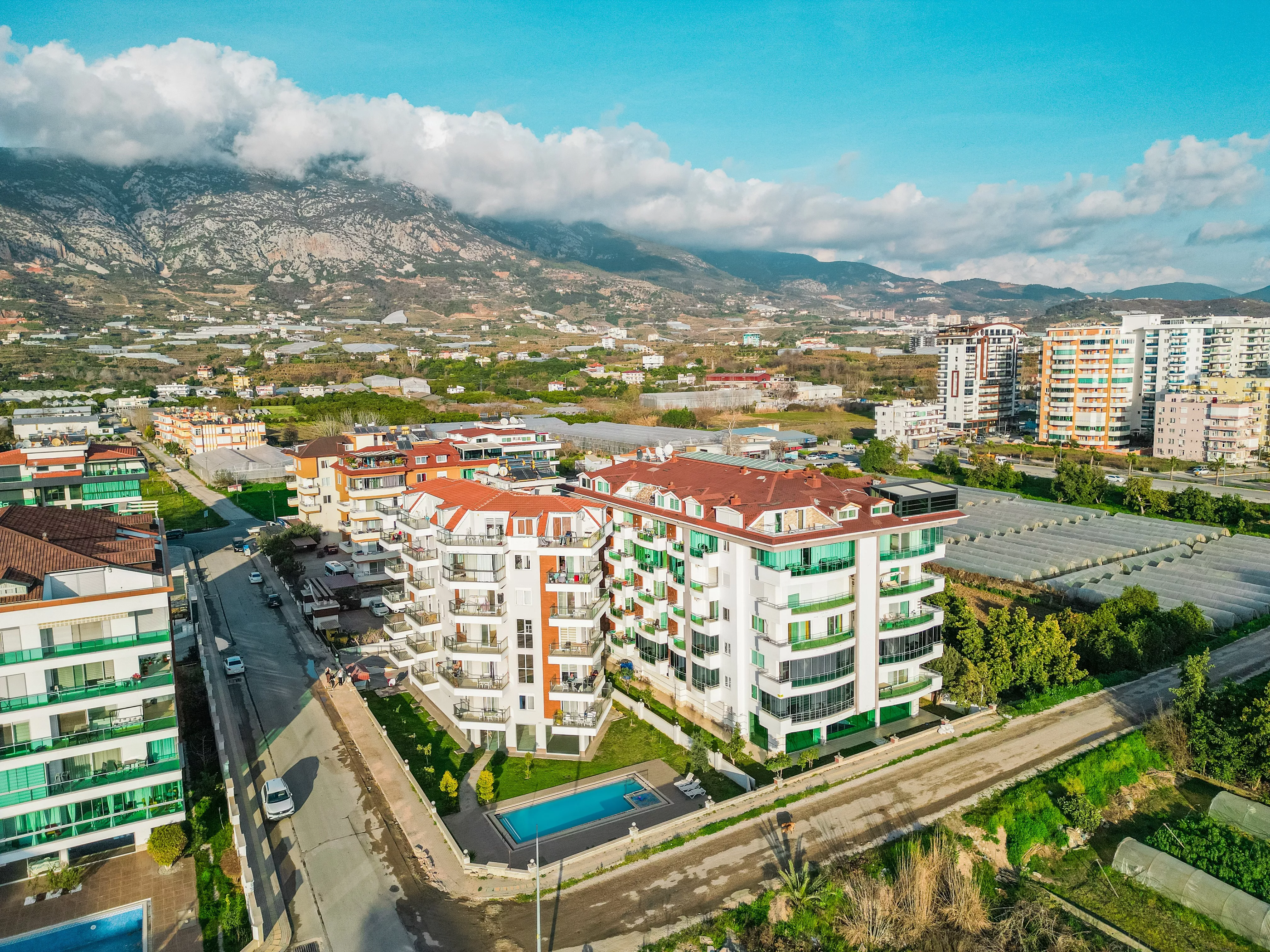 Satılık 1+1 Daire - Alanya Kestel, Deniz Manzaralı