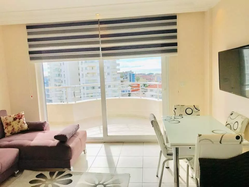 Alanya Cikcillide Satılık 1+1 Eşyalı Daire – Deniz Manzaralı