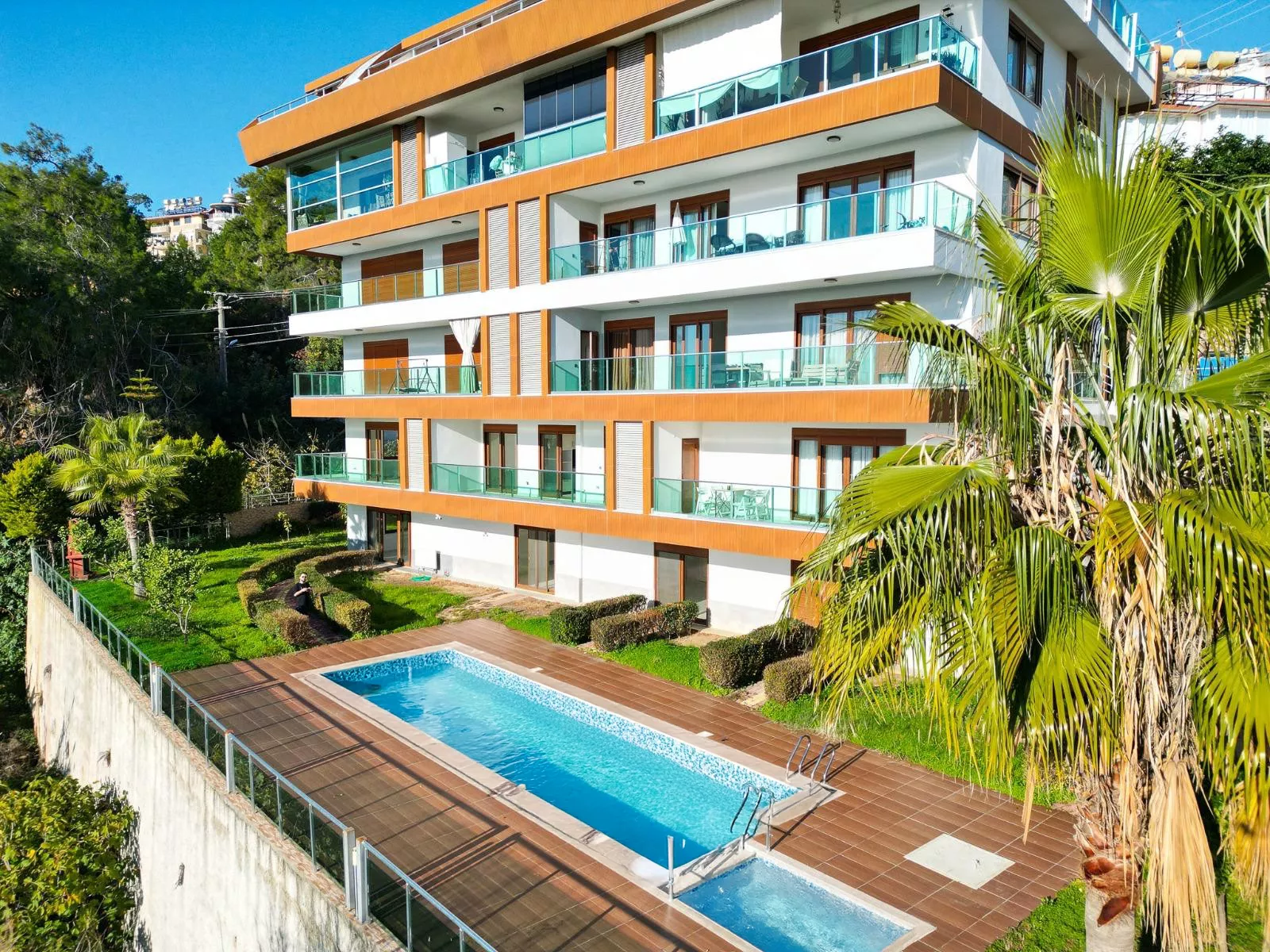 Alanya Küçükhasbahçe’de Satılık 3+1 Bahçe Dubleks