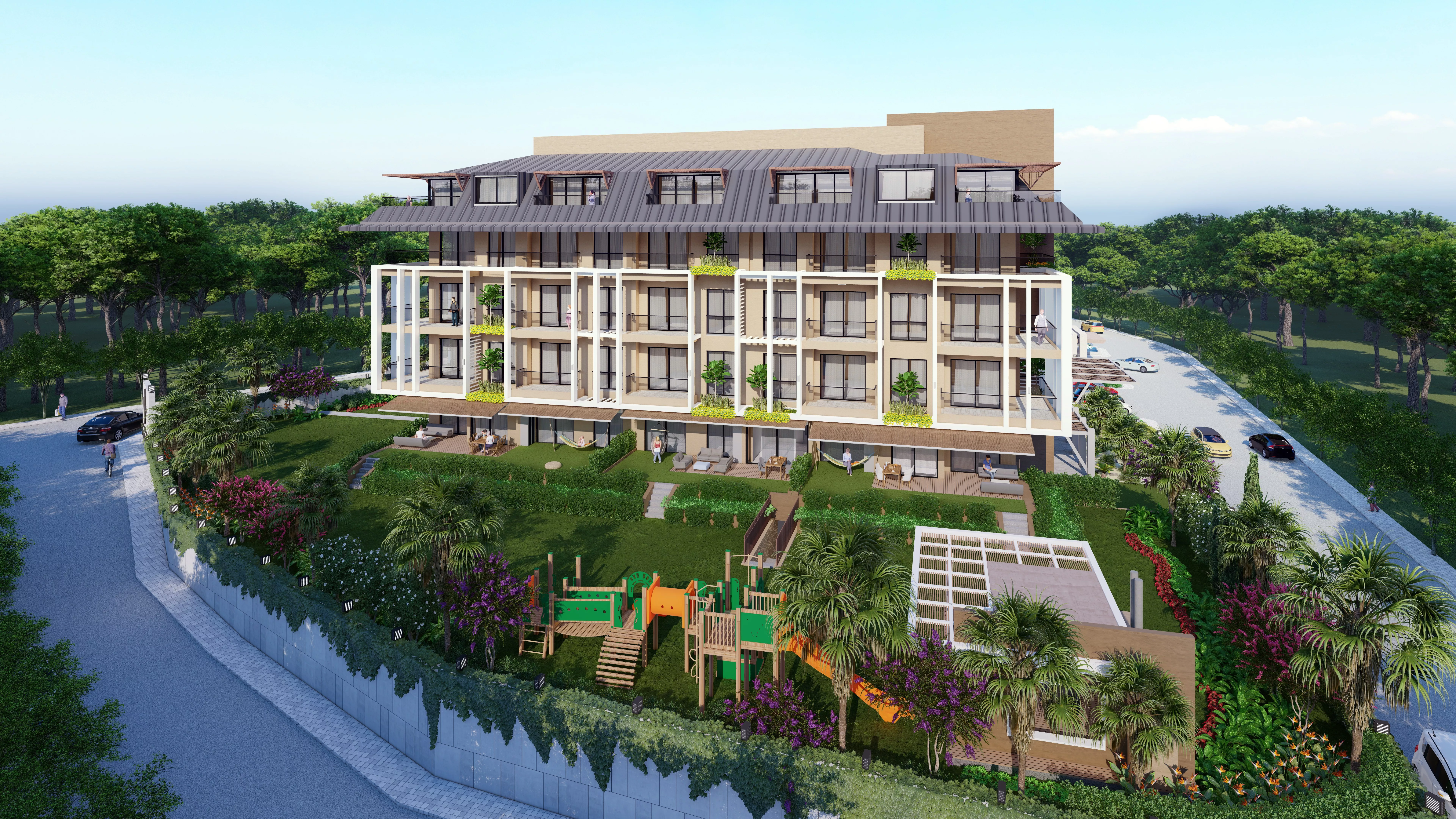 Скидка 15% на квартиры 3+1 и 1+1 в Алании, Оба, гражданство