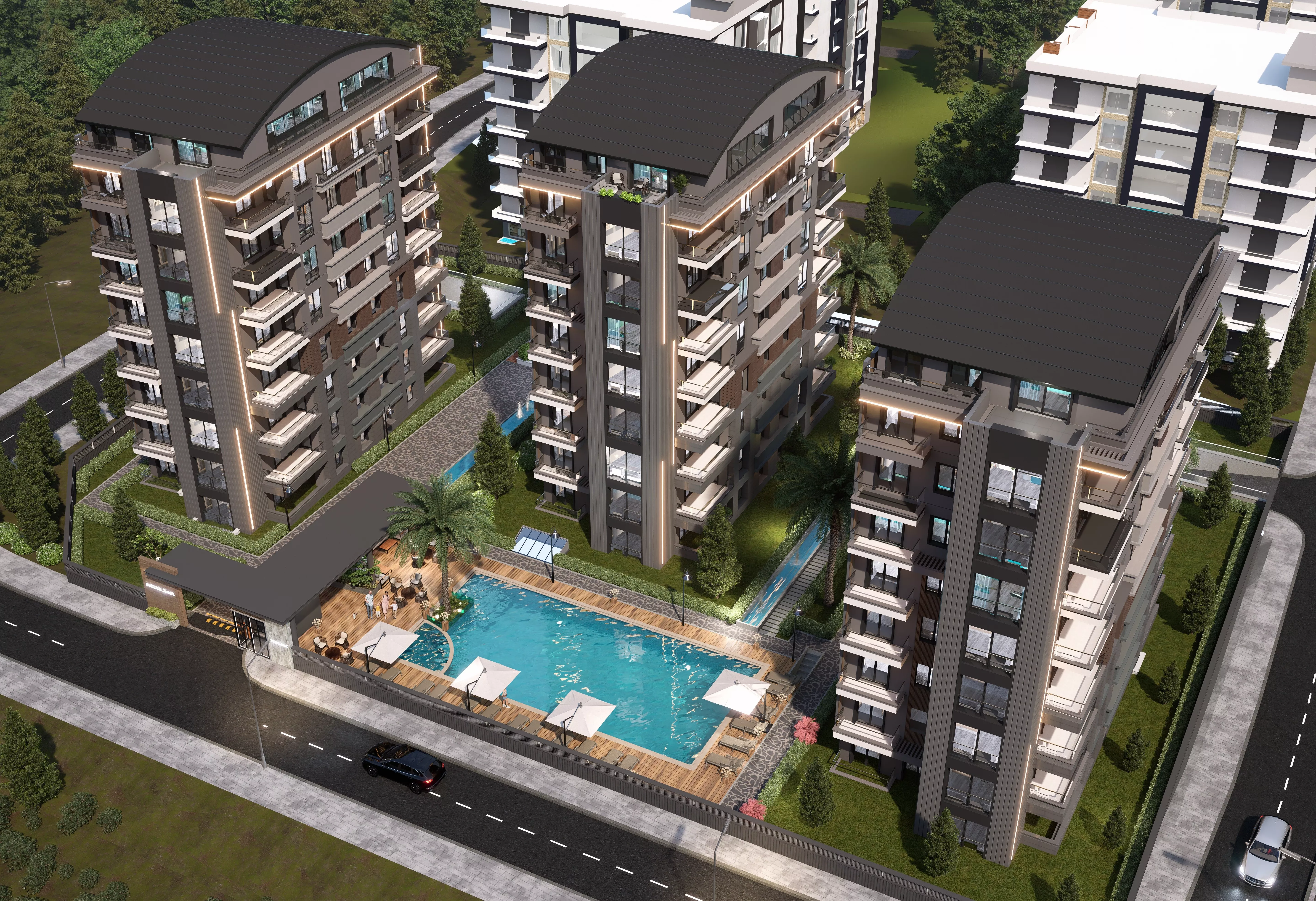 Zum Verkauf: Wohnungen im Arter Hill, Antalya Kepez Çankaya