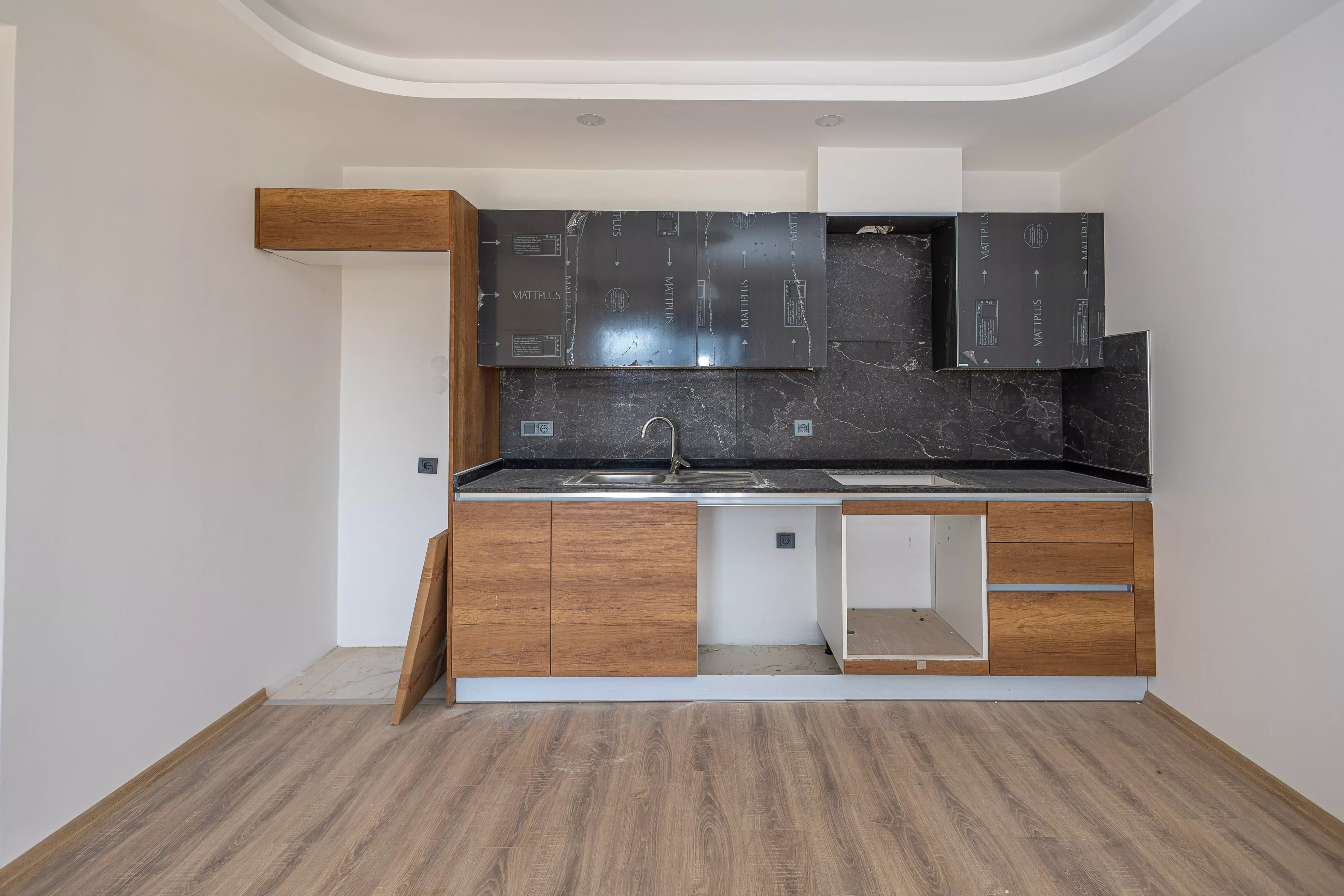 1+1 Neubau-Wohnung in Alanya Gazipaşa zum Verkauf