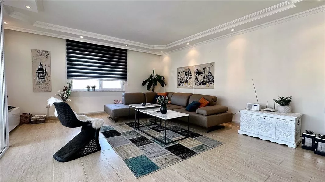 Furnished 3+1 Apartment for Sale in Alanya Cikcilli