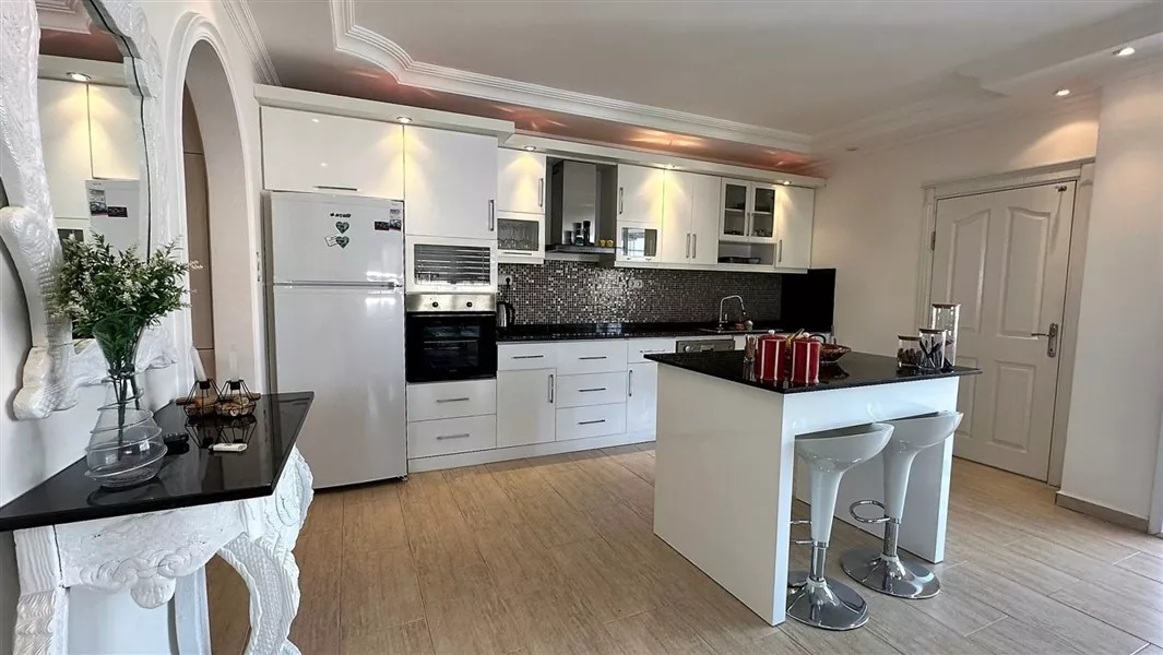 Furnished 3+1 Apartment for Sale in Alanya Cikcilli