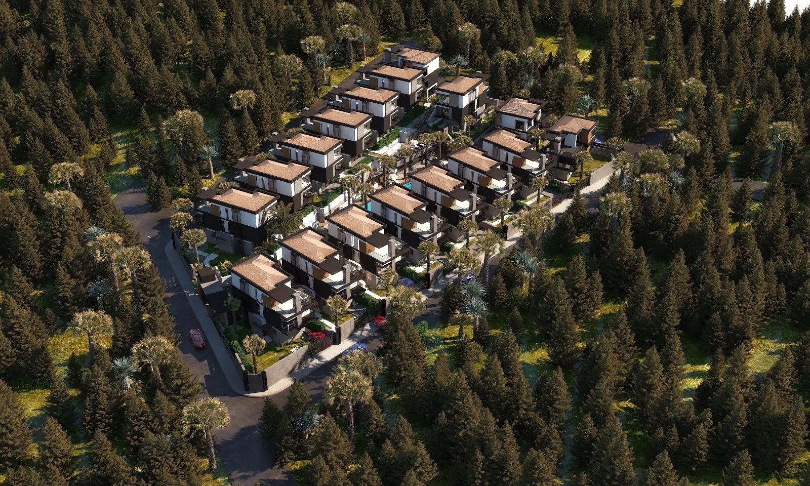 Manavgat Side’de Satılık 4+1 Myra Port Villaları | Lüks