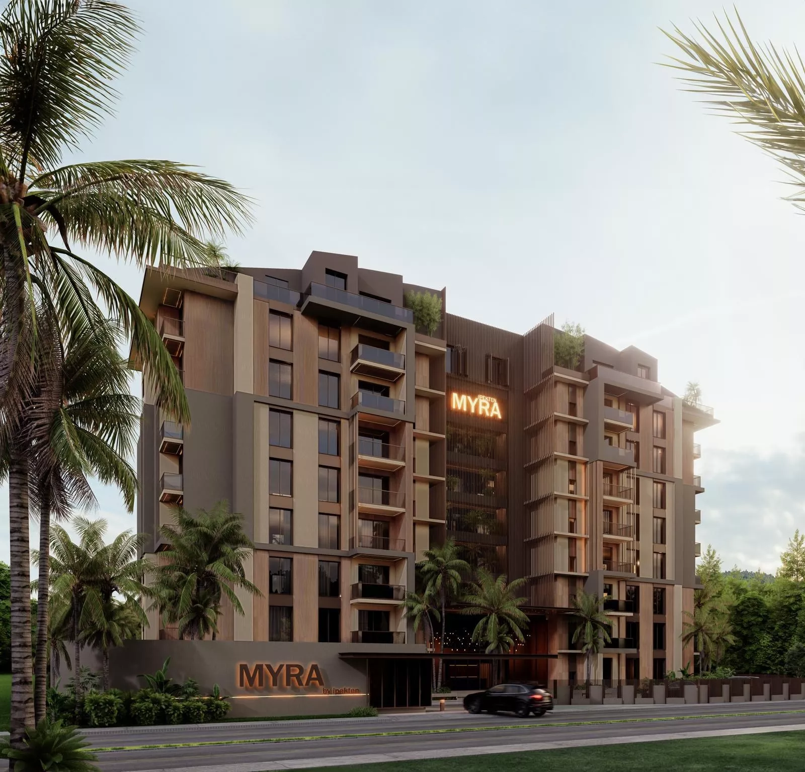 Antalya Aksu Altıntaş’ta Deniz Manzaralı Satılık 1+1, 2+1