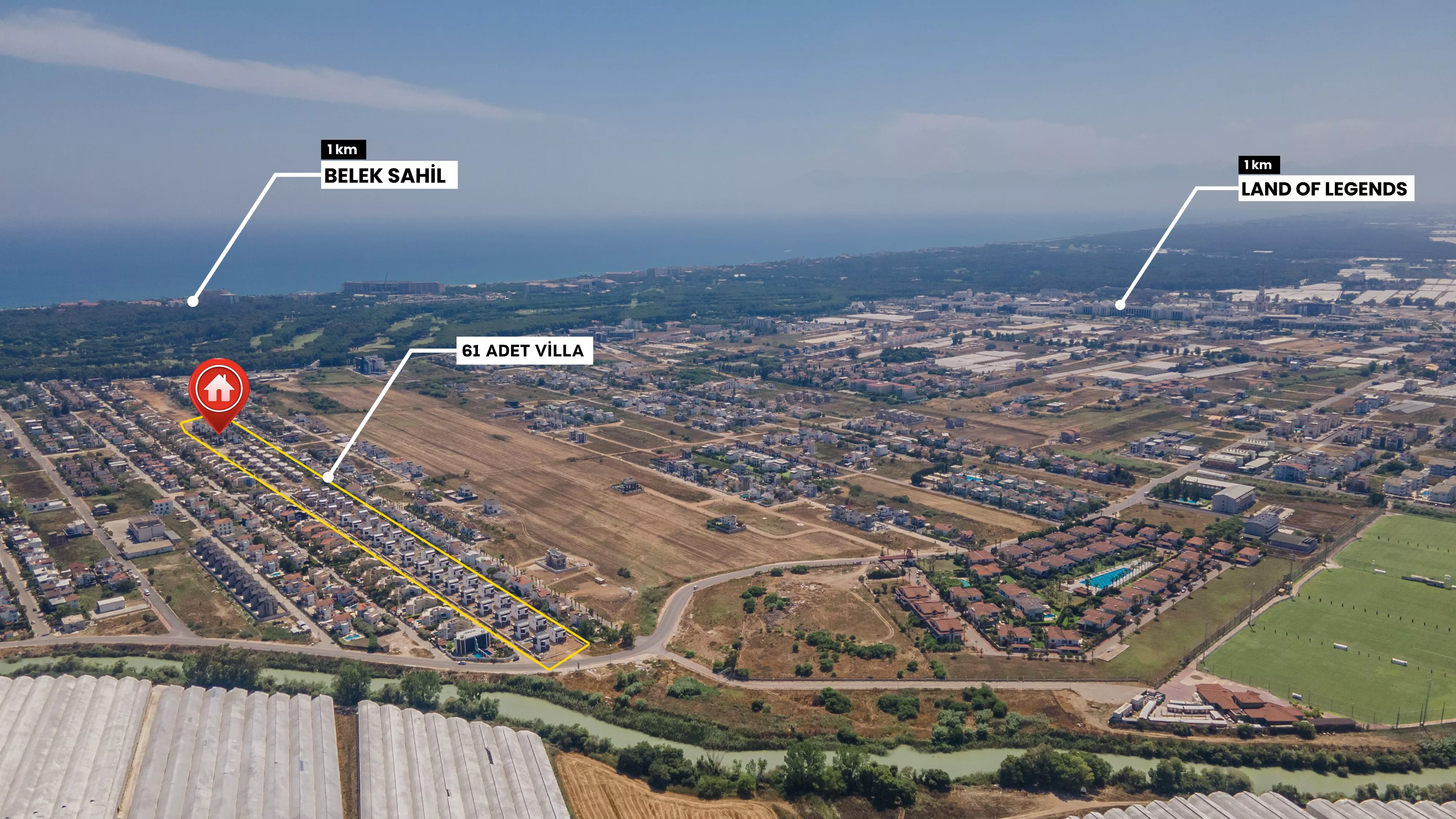 فلل فاخرة في أنطاليا – بيليك: فرصة استثمارية فريدة