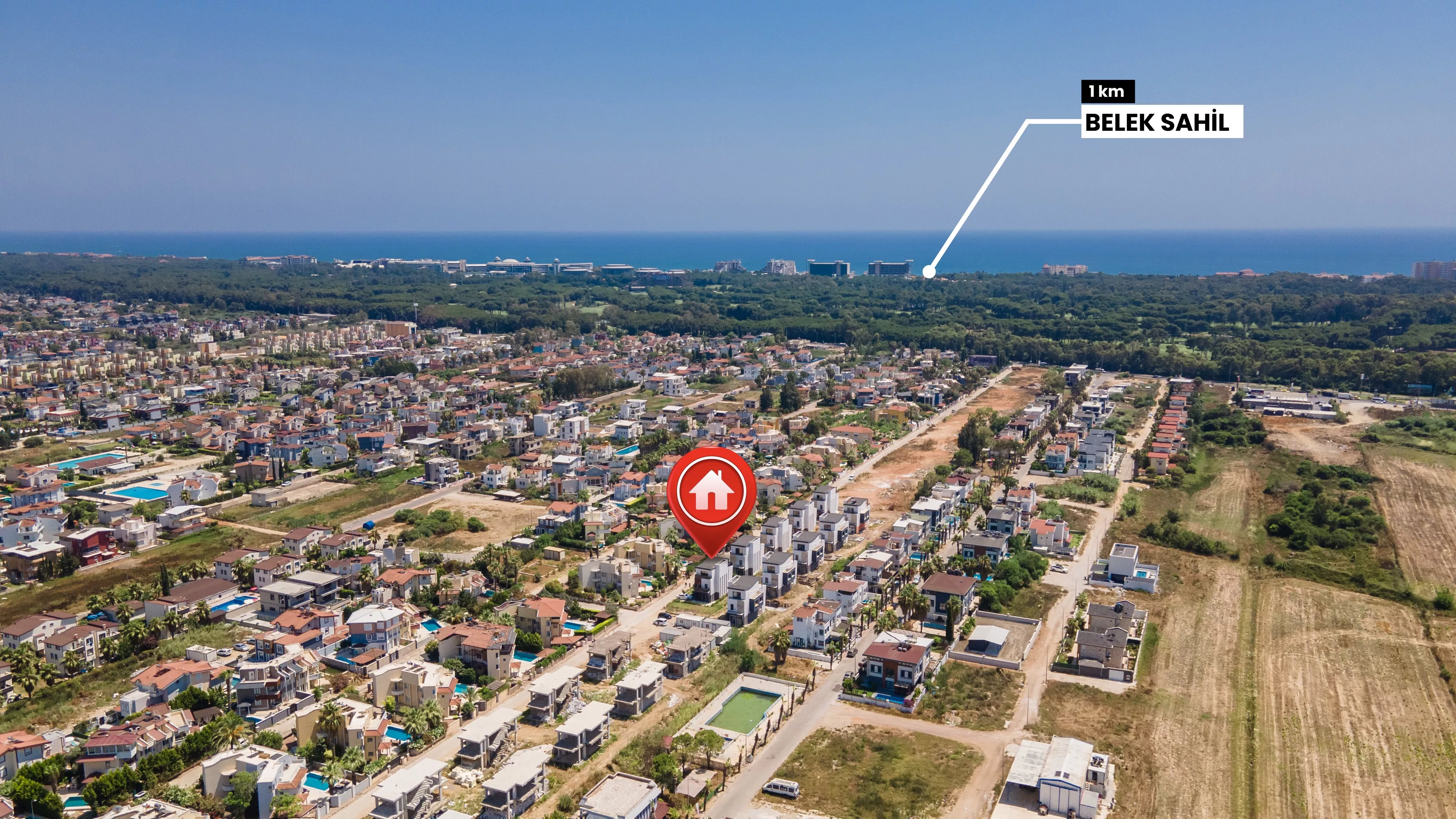 فلل فاخرة في أنطاليا – بيليك: فرصة استثمارية فريدة