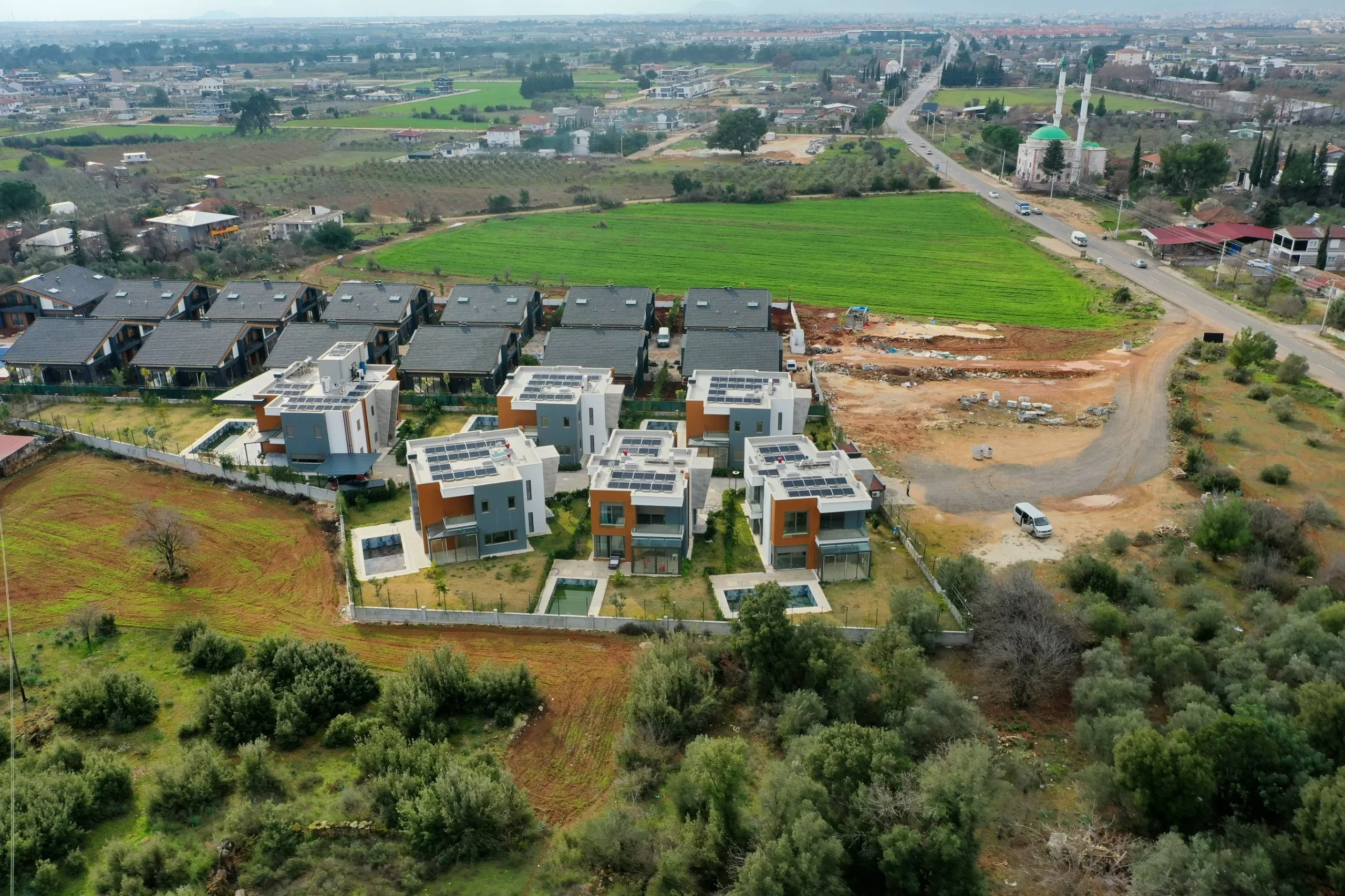 Luxuriöse 4+1 Villa in Antalya Kepez mit privatem Pool