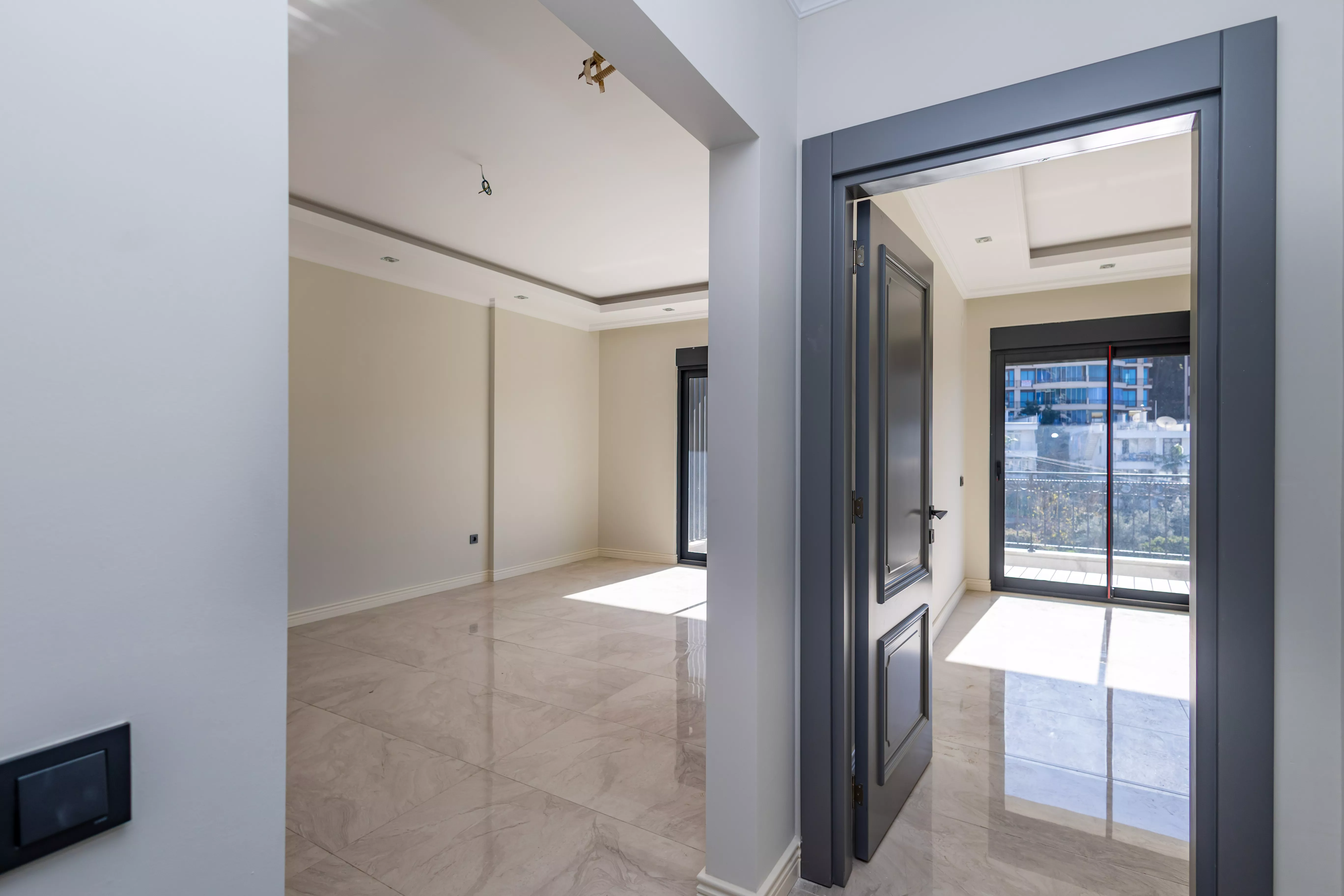 Alanya Kargıcak'ta 1+1 Satılık Daire  Deniz Manzaralı