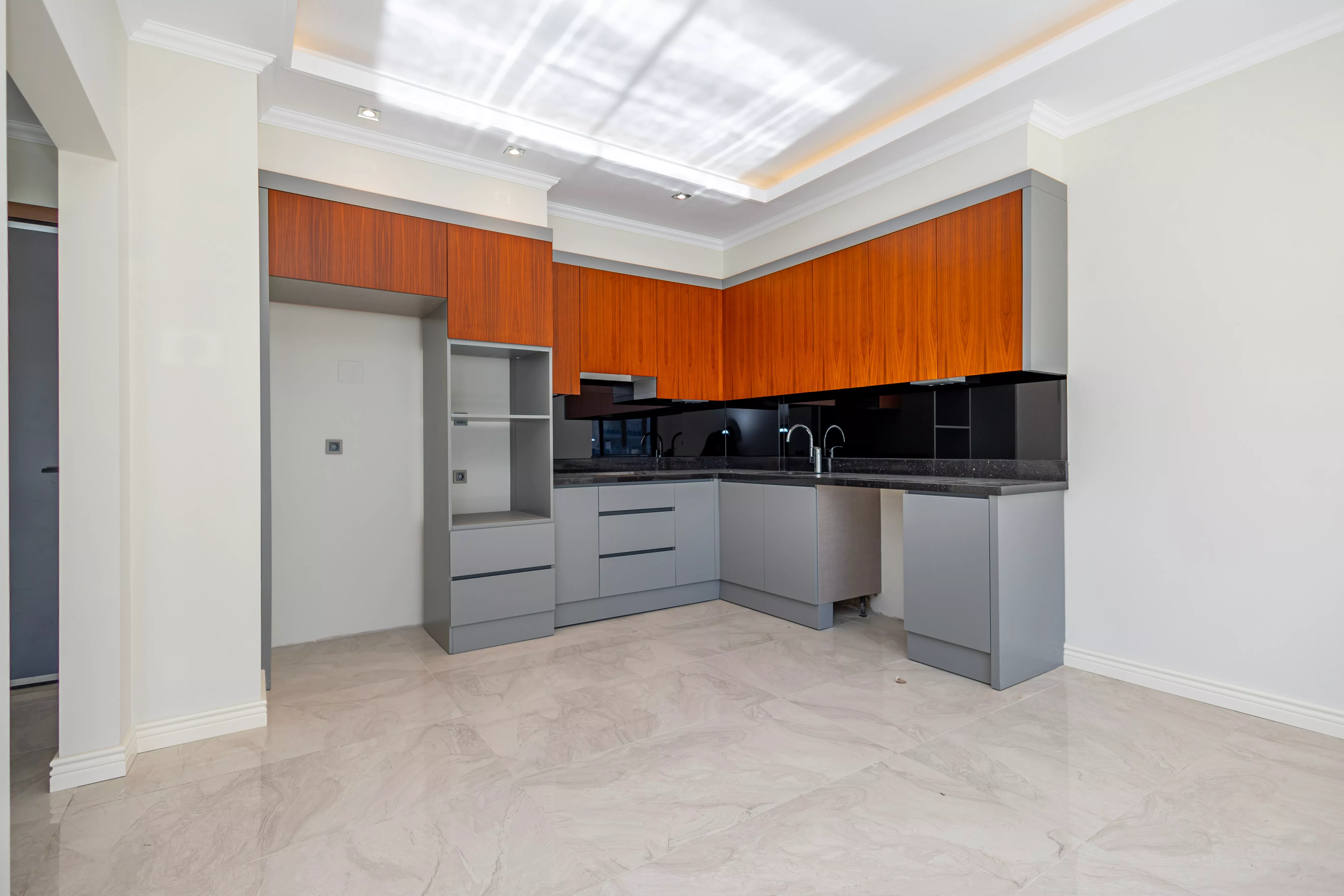 Alanya Kargıcak'ta 1+1 Satılık Daire  Deniz Manzaralı