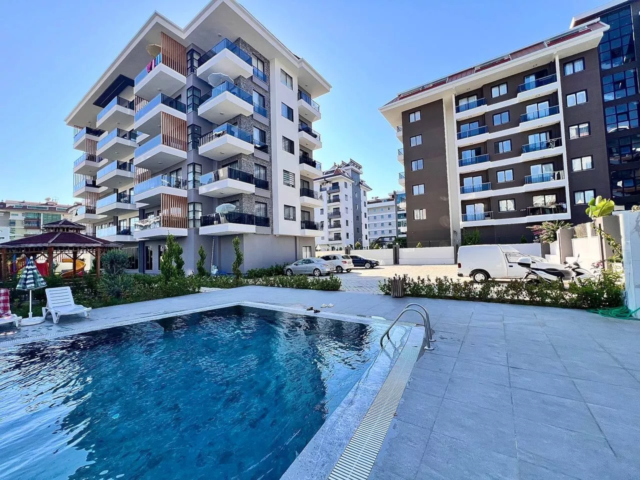 Alanya Kestel’de Denize Yakın 1+1 Eşyalı Satılık Daire