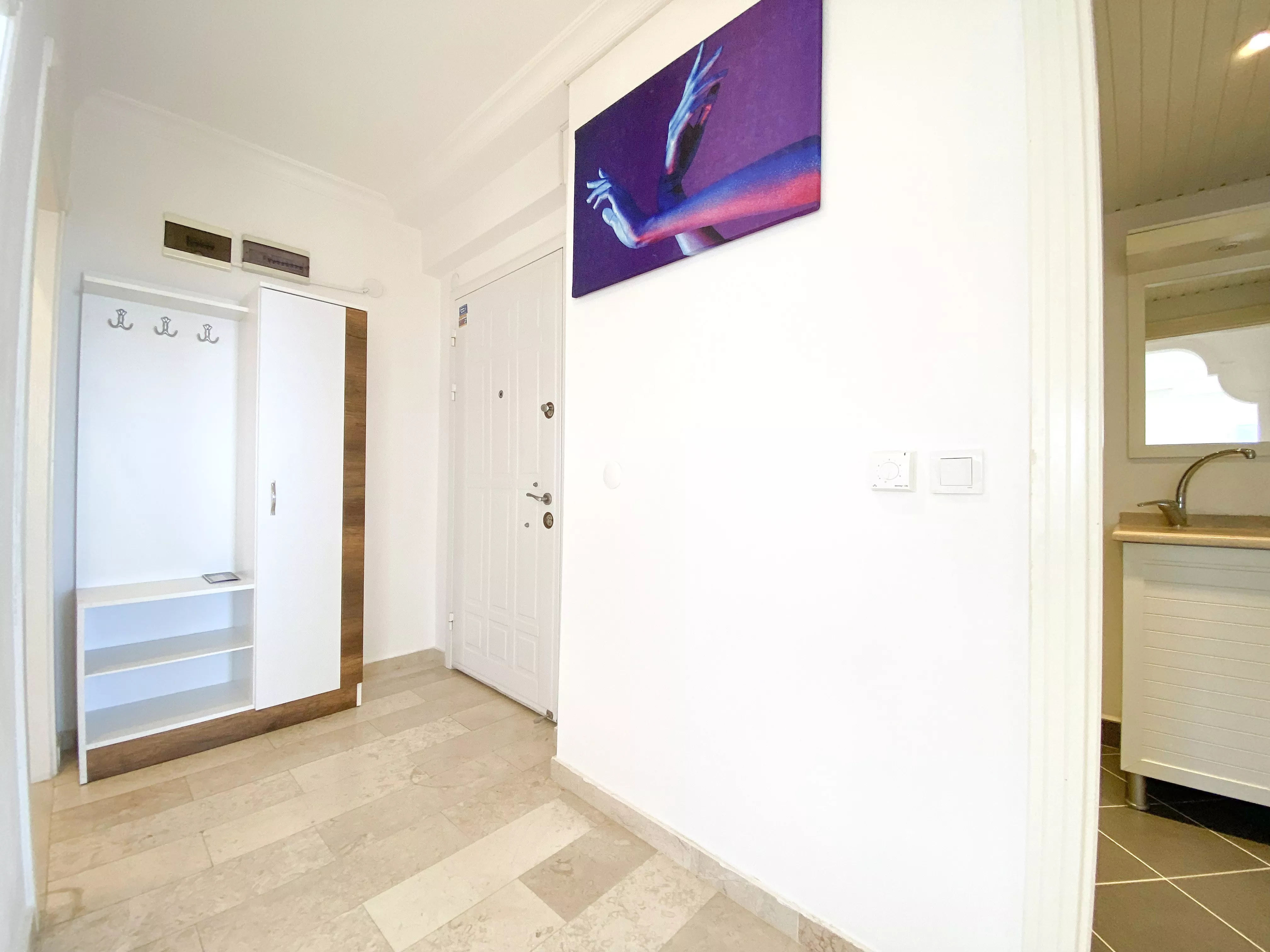 2+1 Wohnung mit Meerblick zum Verkauf in Alanya Tosmur