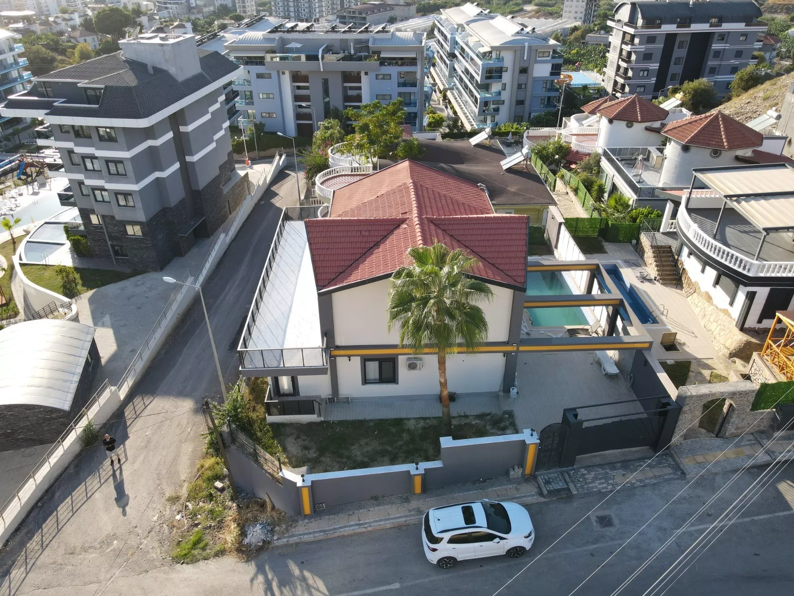 5+1 Villa zum Verkauf in Alanya Kargıcak – Meerblick