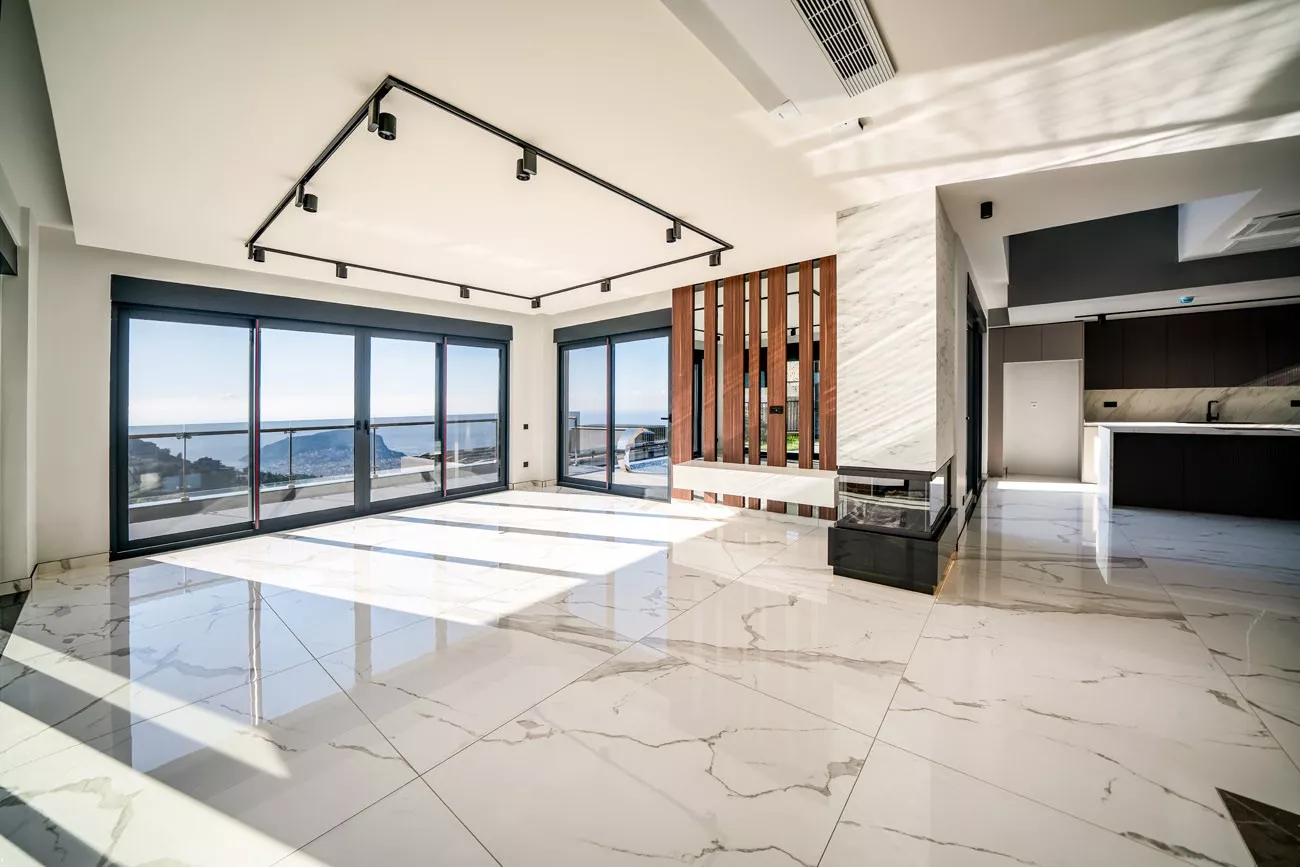 4+1 schicke Villa mit Pool und Sauna zum Verkauf in Alanya