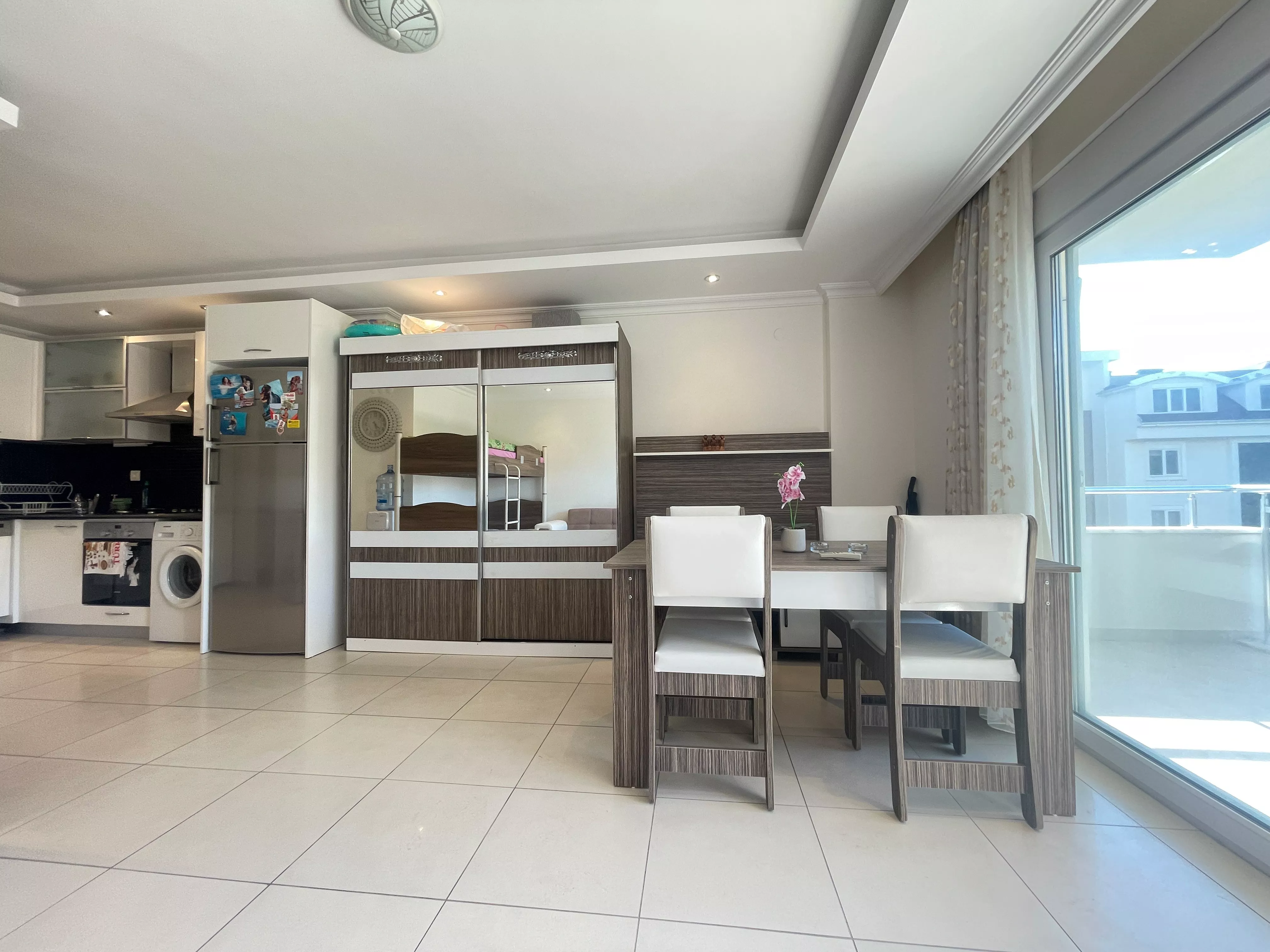 Möblierte 1+0-Wohnung zum Verkauf in Alanya Avsallar