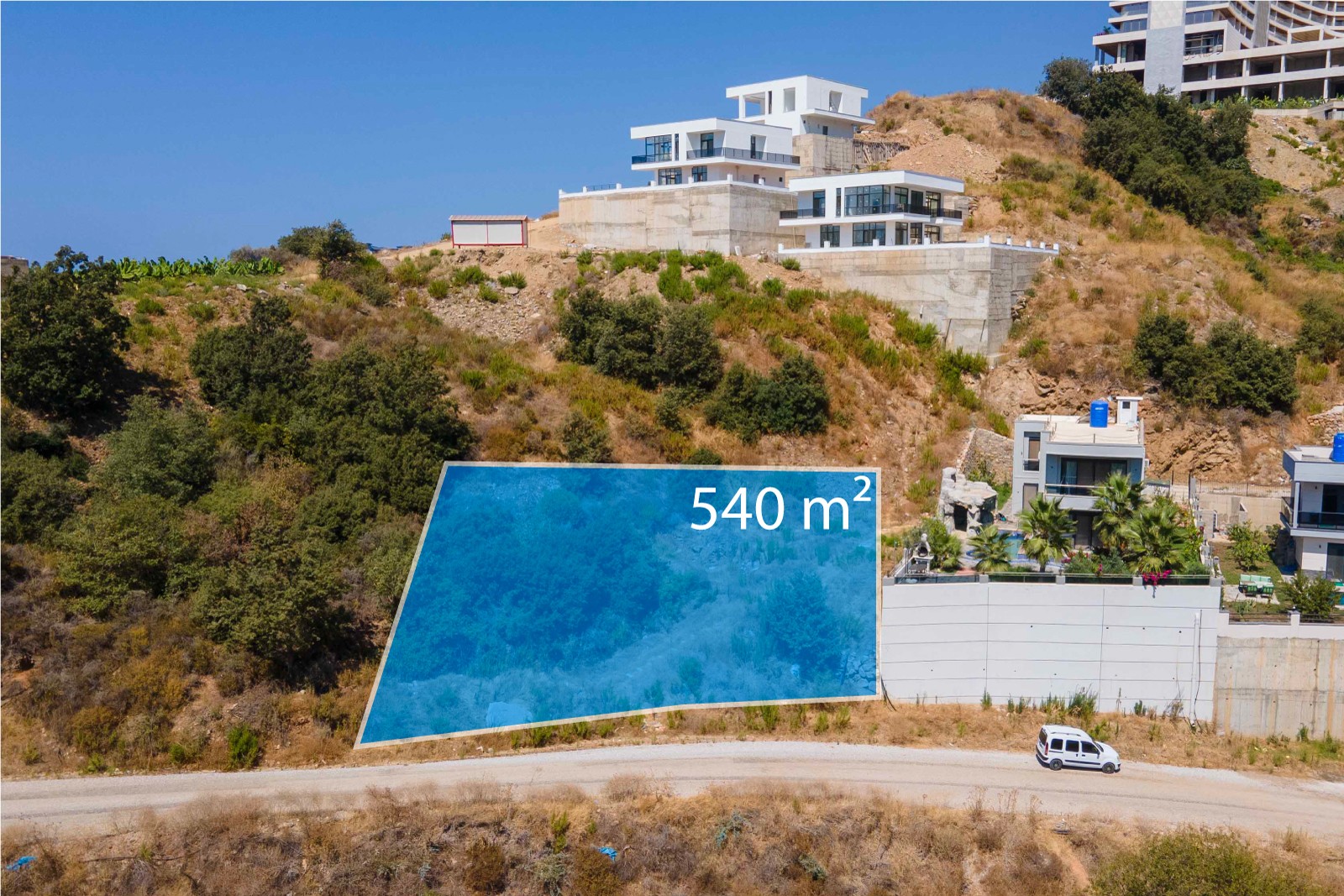 Satılık İmarlı Manzaralı Arsa - Kargıcak Alanya