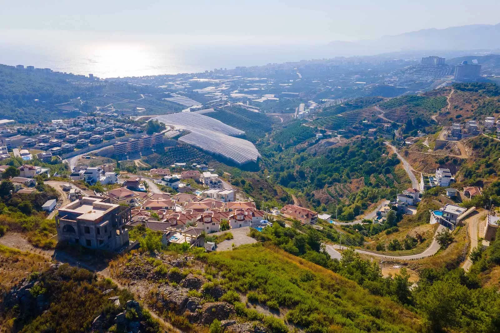 Alanya Kargıcak’ta Deniz ve Doğa Manzaralı Satılık Arsa