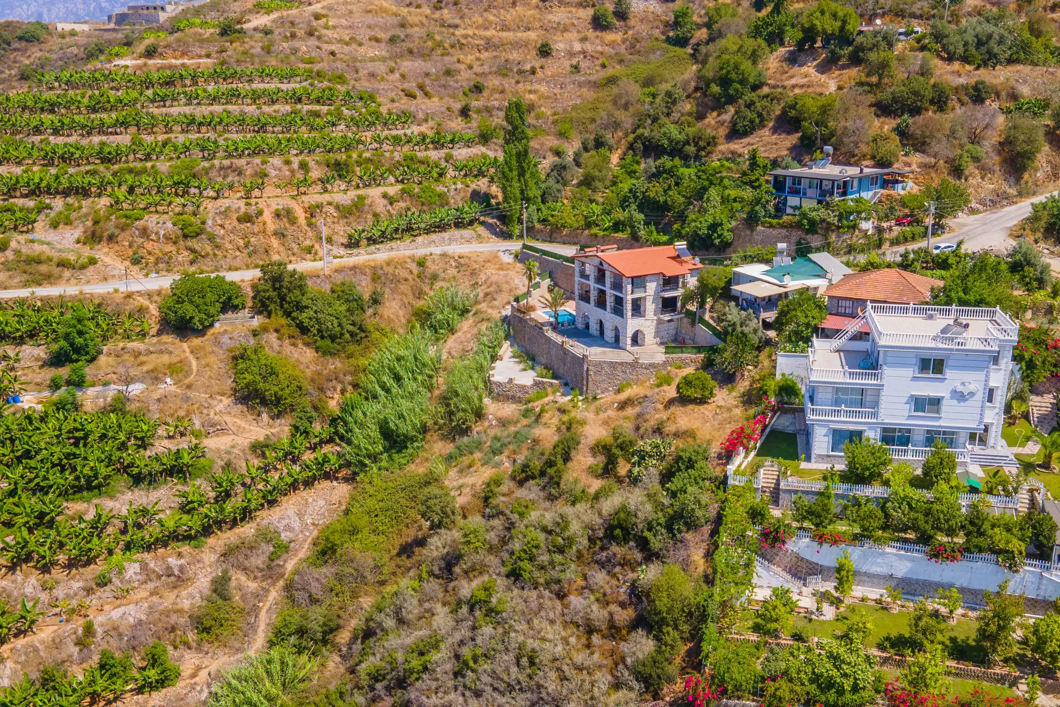 Land with Villa Permit for Sale in Alanya, Kargıcak