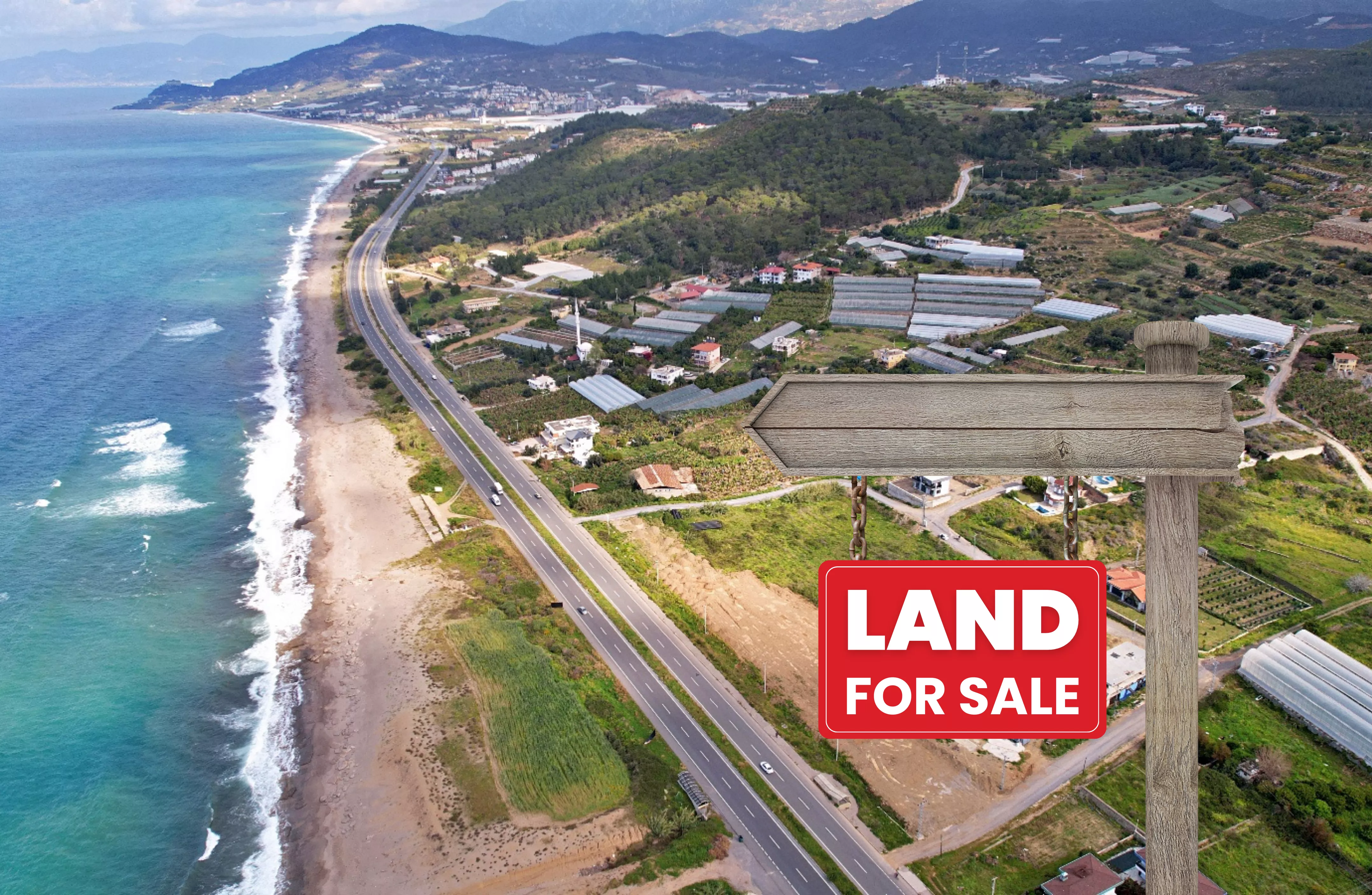 Земельный участок под строительство виллы Алания Кешефли