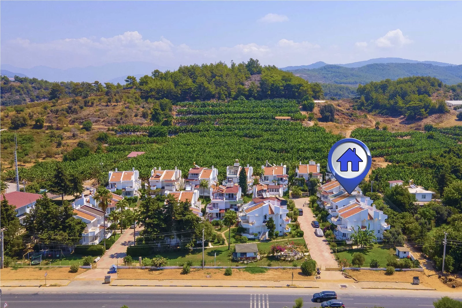 Demirtaş, Alanya’da 3+1 Eşyalı Satılık Villa – Denize 50m