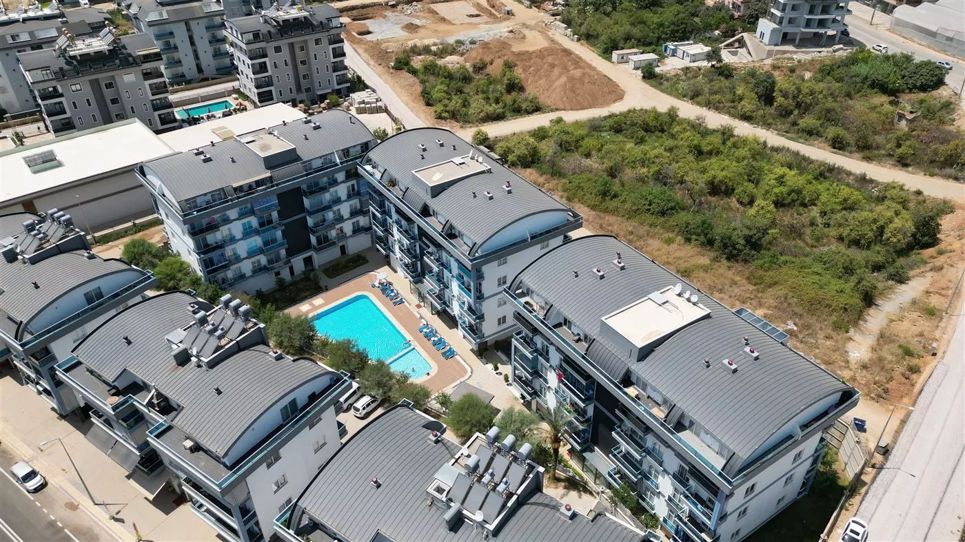 Aktiviteli Eşyalı Manzaralı Satılık 1+1 Daire Oba Alanya