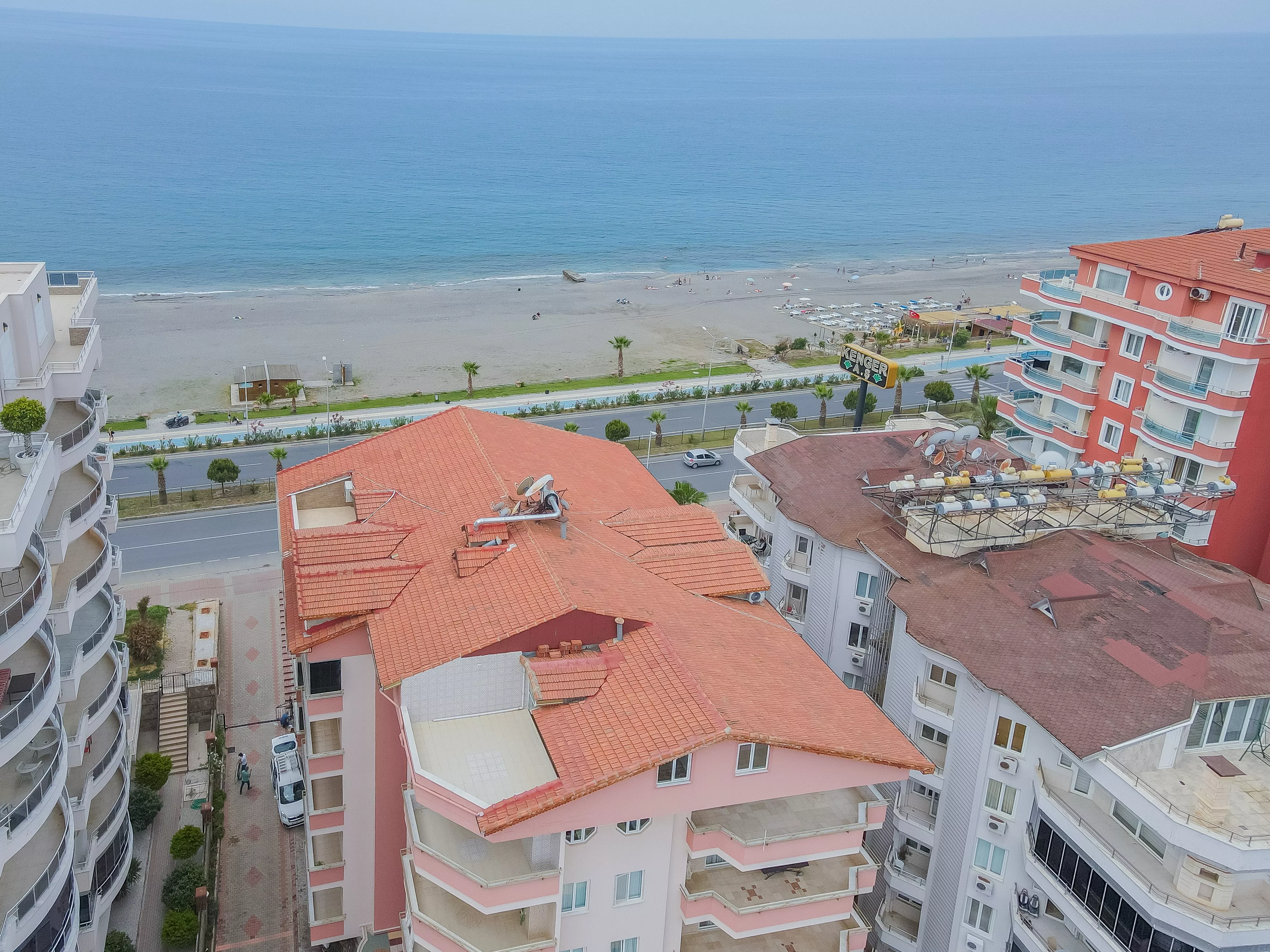 Дуплекс 4+2 с видом на море на продажу в Махмутларе, Алания