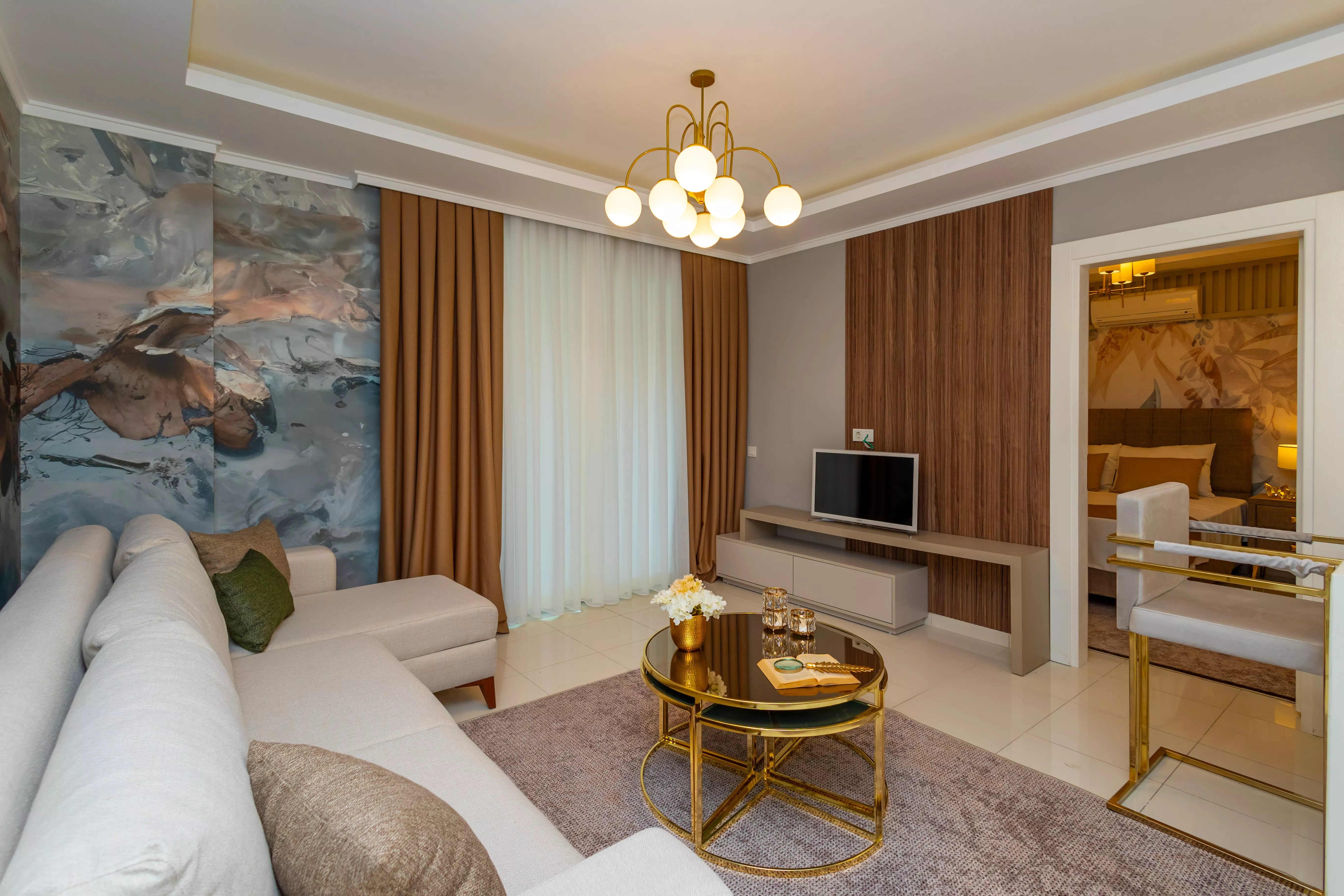 Элитная квартира 1+1 на продажу в Кестеле , Алания