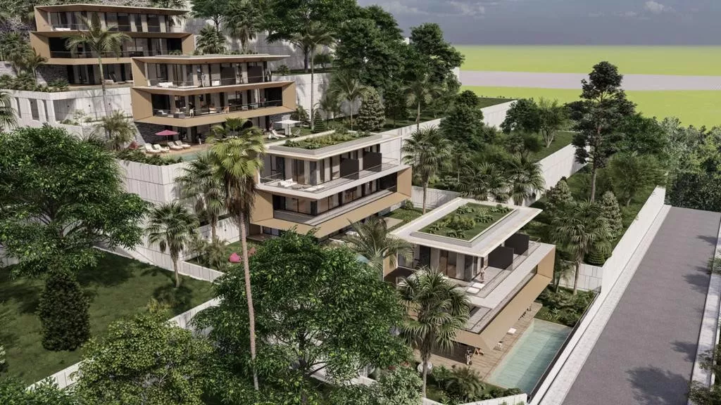 مشروع فيلا مستقلة 5+2 مع مسبح للبيع - بكتاش، ألانيا