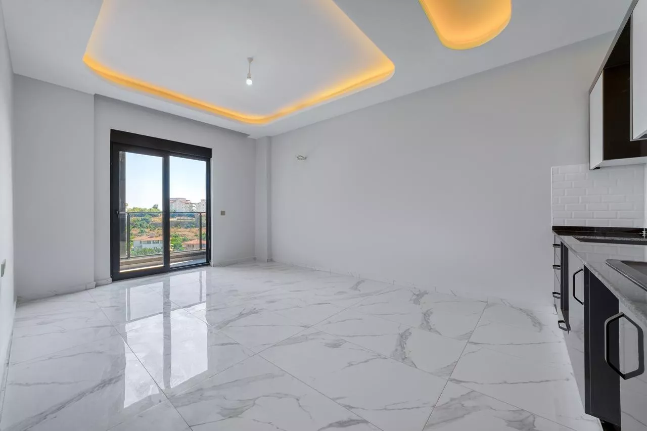 Новая и видовая квартира 2+1 на продажу в Алании, Оба