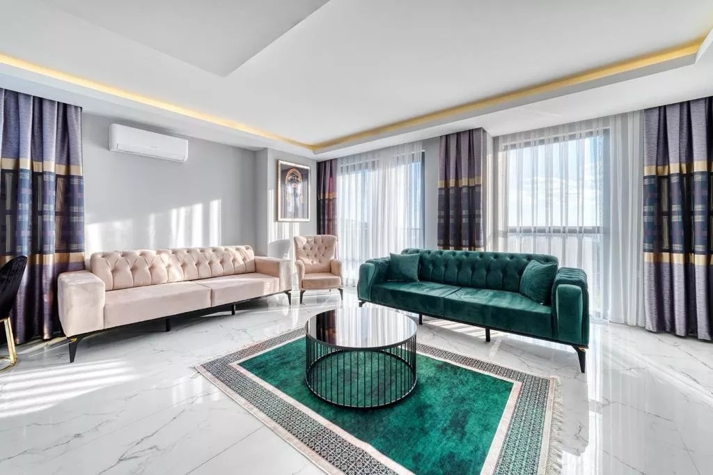 Modern 2+1 Reverse Duplex Apartment for Sale in Mahmutlar