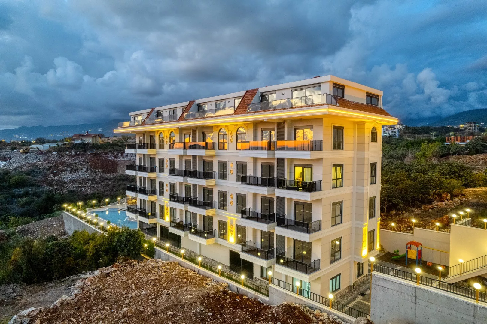 Spacious 3+1 Duplex Apartment for Sale in Kestel, Alanya