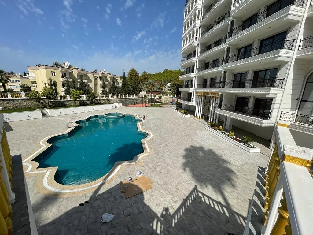 Avsallar Alanya'da 1+1 Deniz Manzaralı Satılık Daire