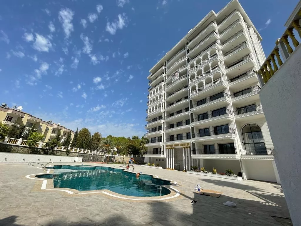 Avsallar Alanya'da 1+1 Deniz Manzaralı Satılık Daire