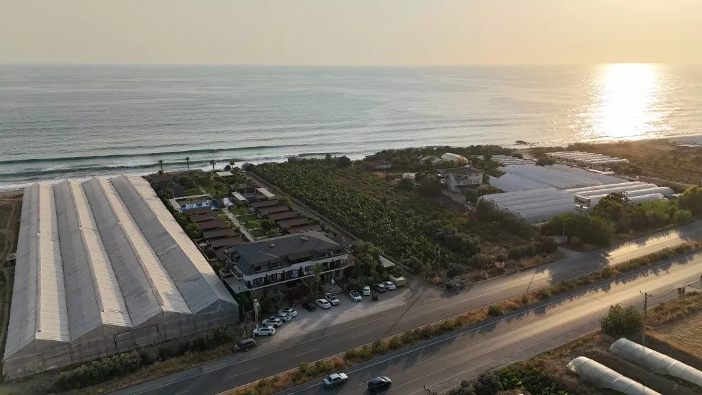 Denize Sıfır Manzaralı Satılık Tarla - Alanya Yeşilöz