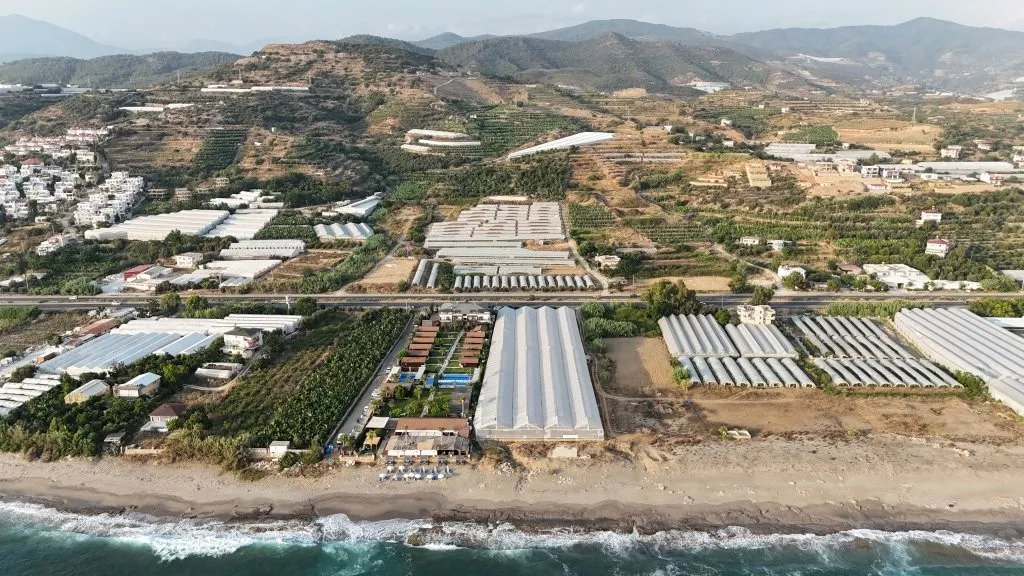 Denize Sıfır Manzaralı Satılık Tarla - Alanya Yeşilöz