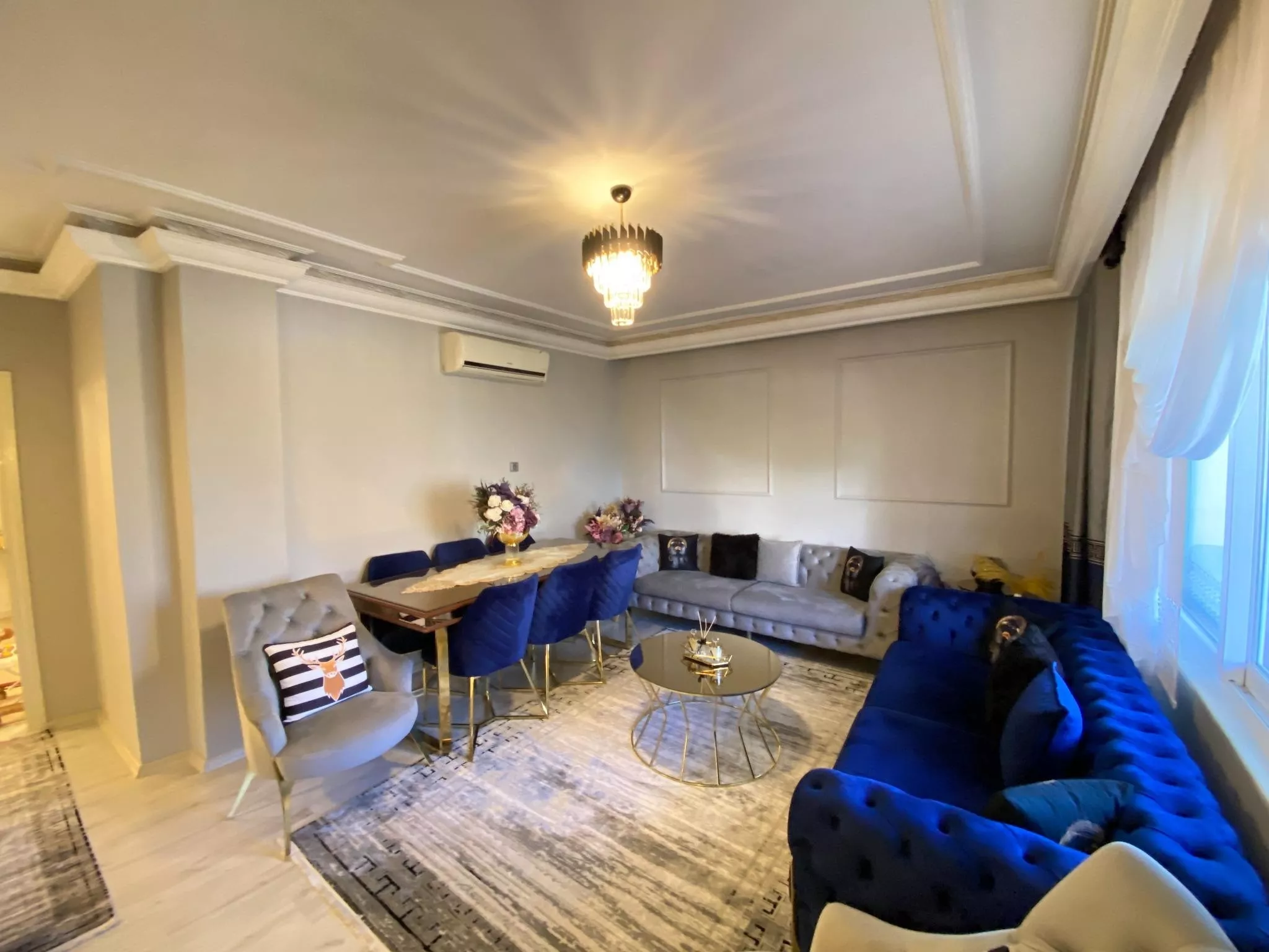 Alanya Cikcilli’de Satılık 3+1 Ayrı Mutfaklı Geniş Daire