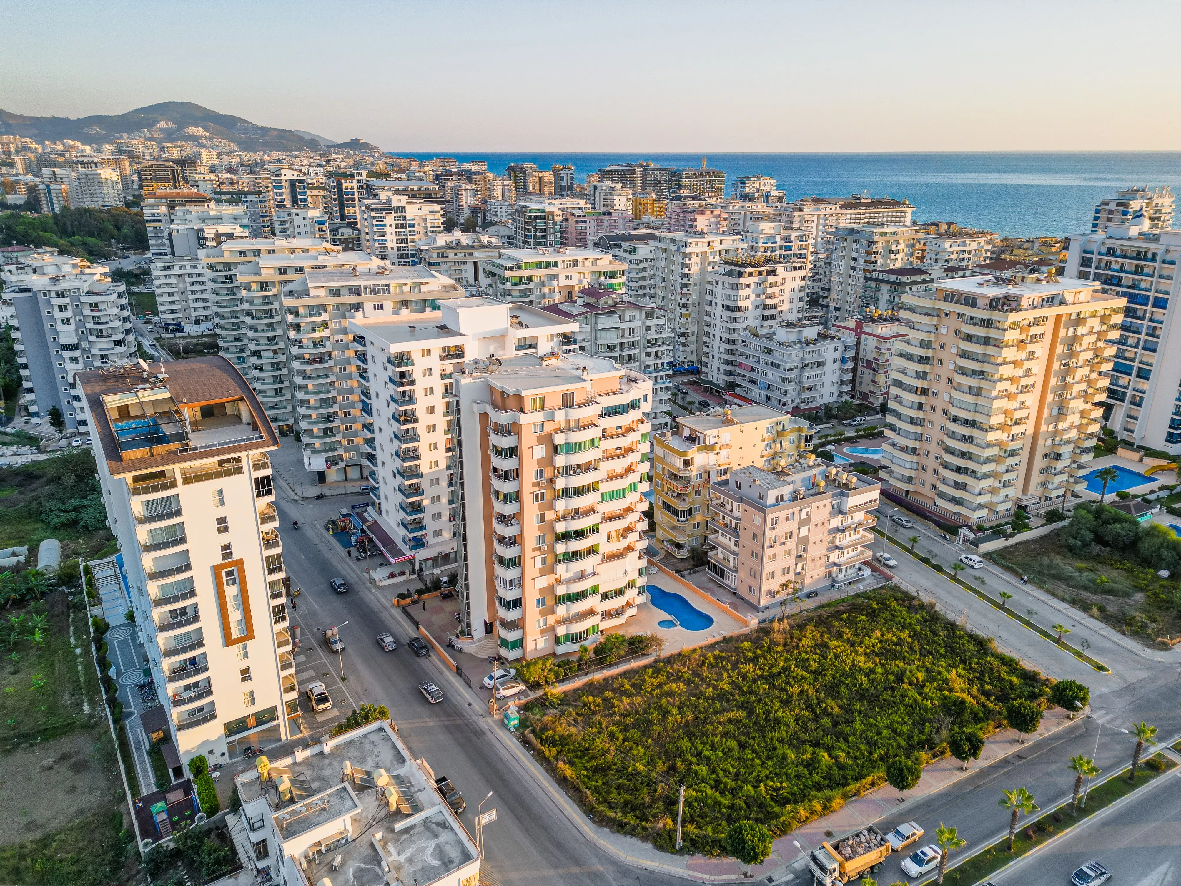 Plaja 400m Mesafede Satılık 2+1 Daire - Alanya Mahmutlar