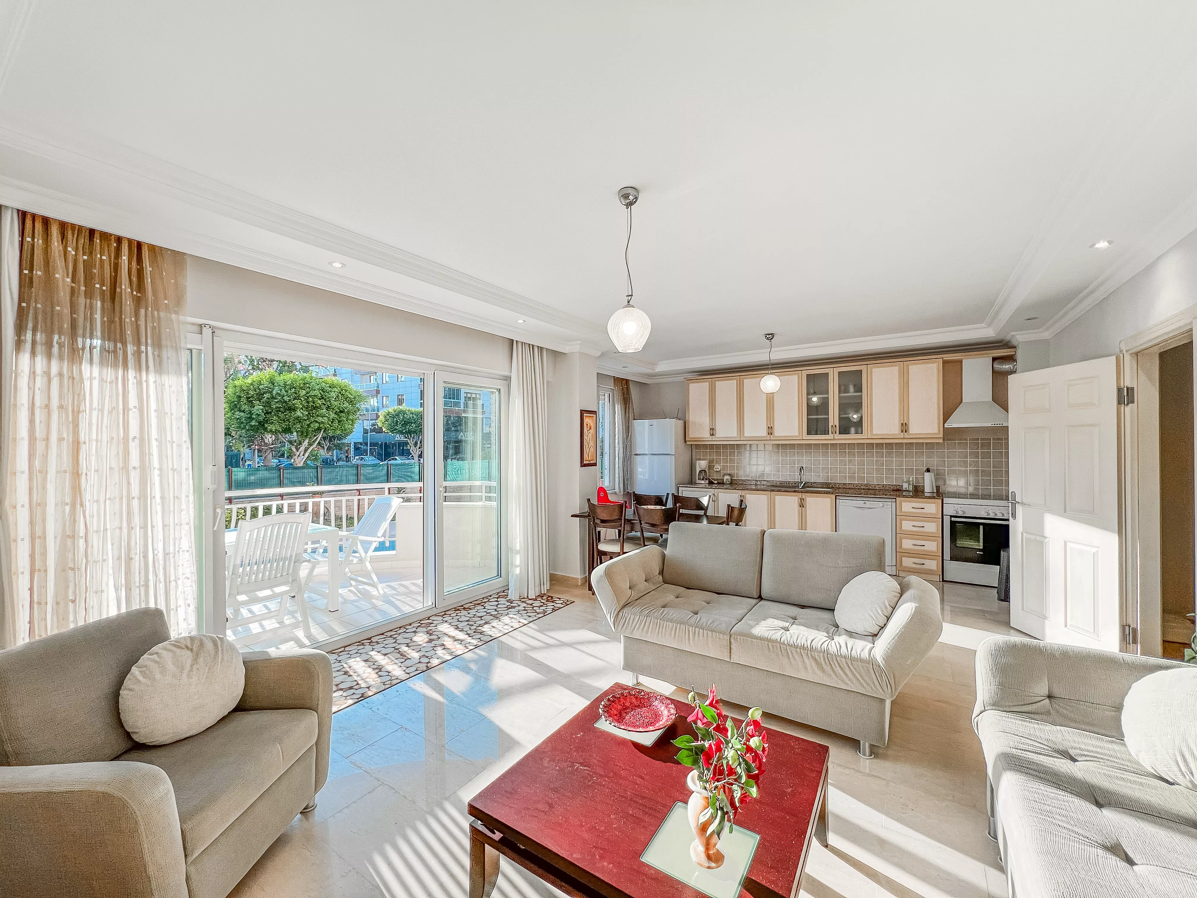 Alanya Mahmutlar Central Park da Satılık Eşyalı 2+1 Daire