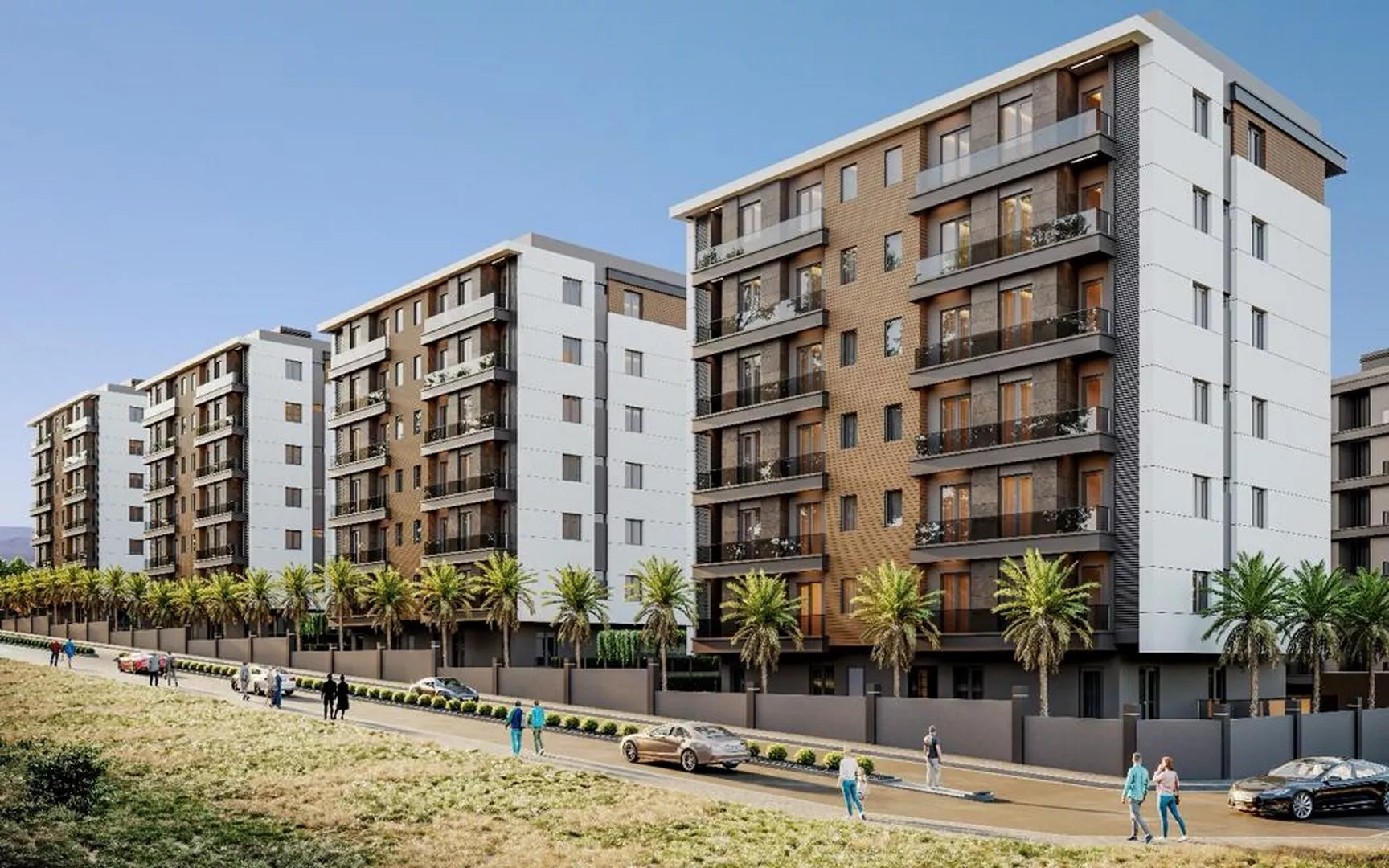 شقق فاخرة للبيع في أنطاليا/كيبيز بمساحات مختلفة وأسعار جيدة