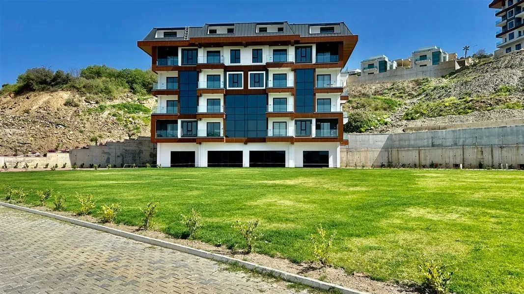 Satılık Havuzlu ve Eşyalı 1+1 Daire - Kargıcak Alanya