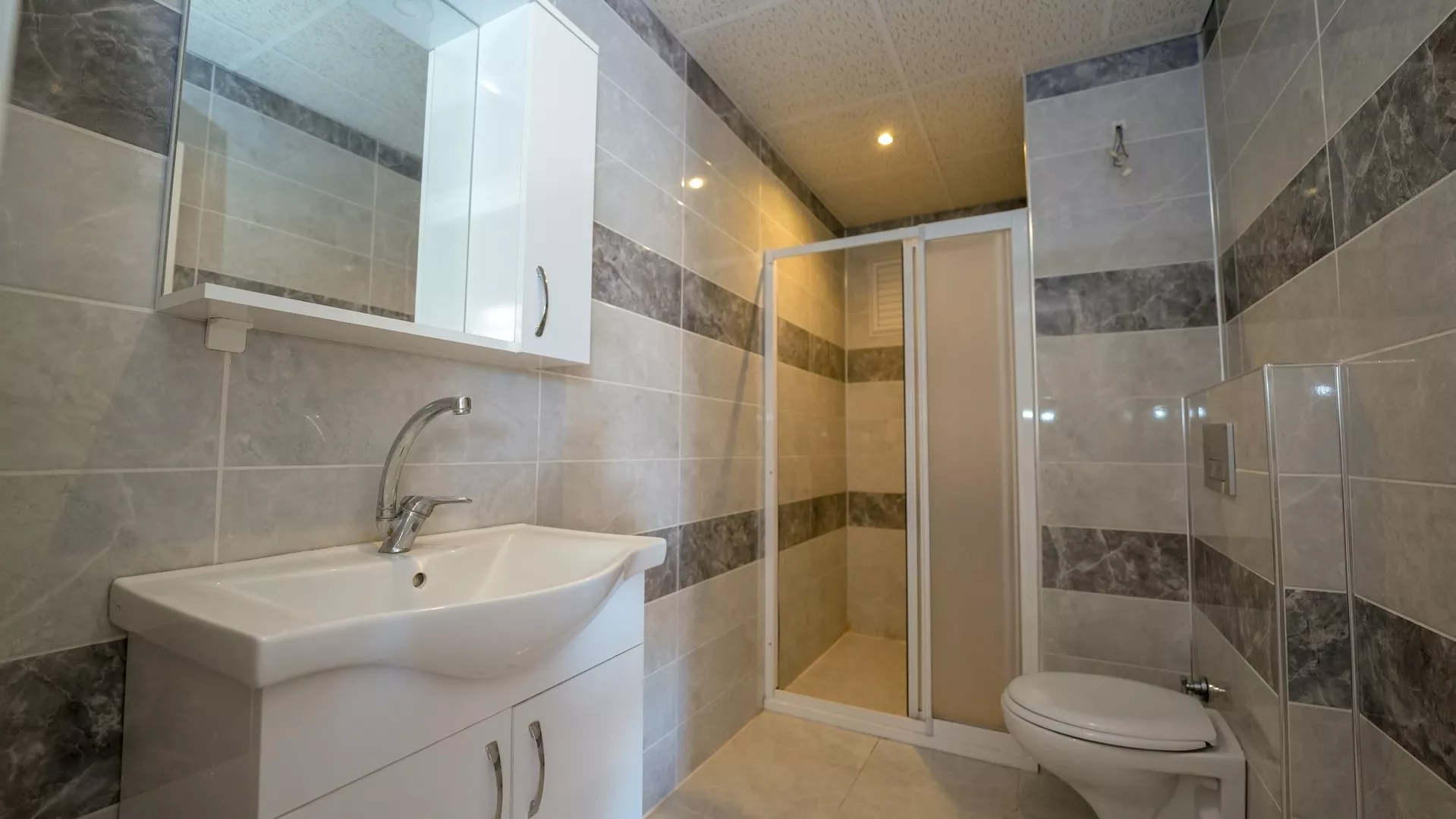 Новая, просторная квартира 2+1 на продажу в Кепезе, Анталия