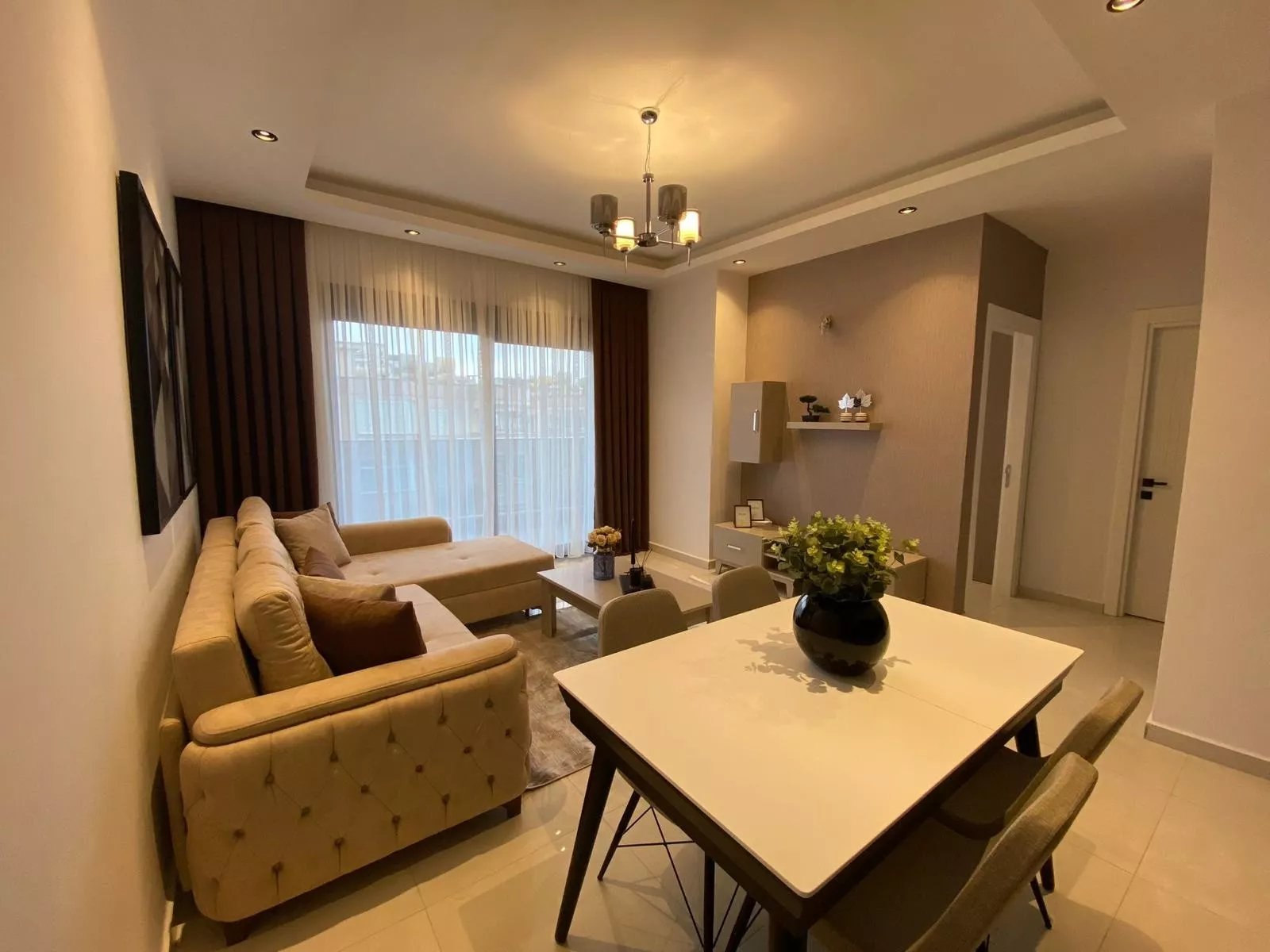 Mahmutlar Alanya’da Eşyalı 1+1 Daire - Konforlu Yaşam Alanı