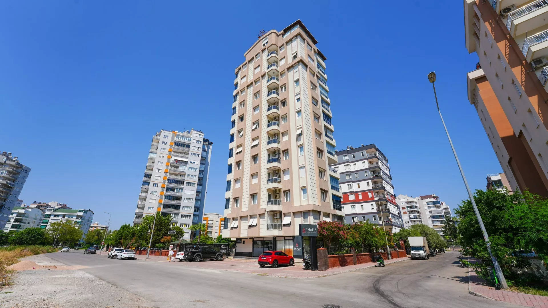 Antalya Çağlayan’da 3+1 Deniz Manzaralı Satılık Daire
