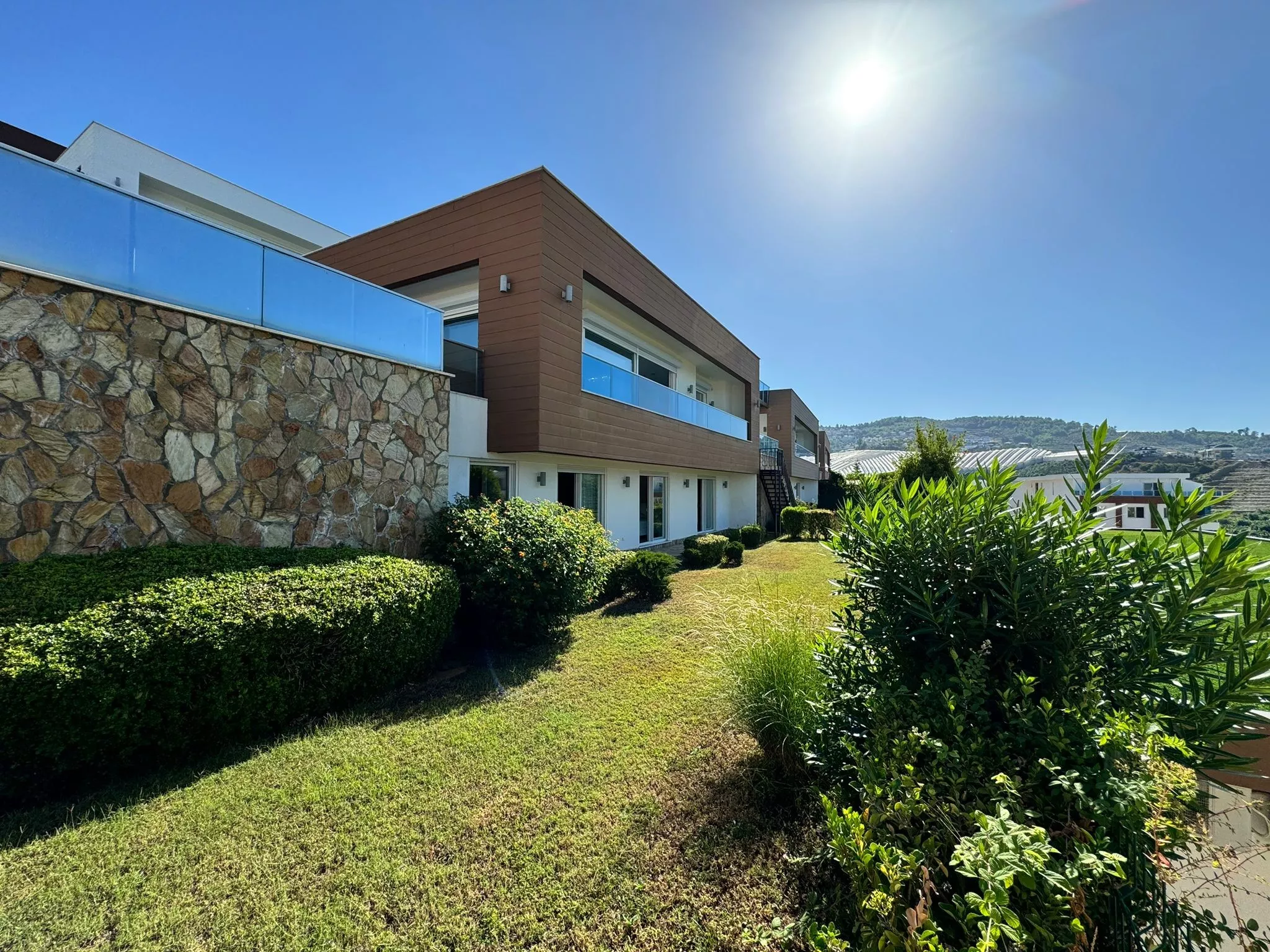 Просторная вилла 4+1 и видом на море в Каргыджак Алания