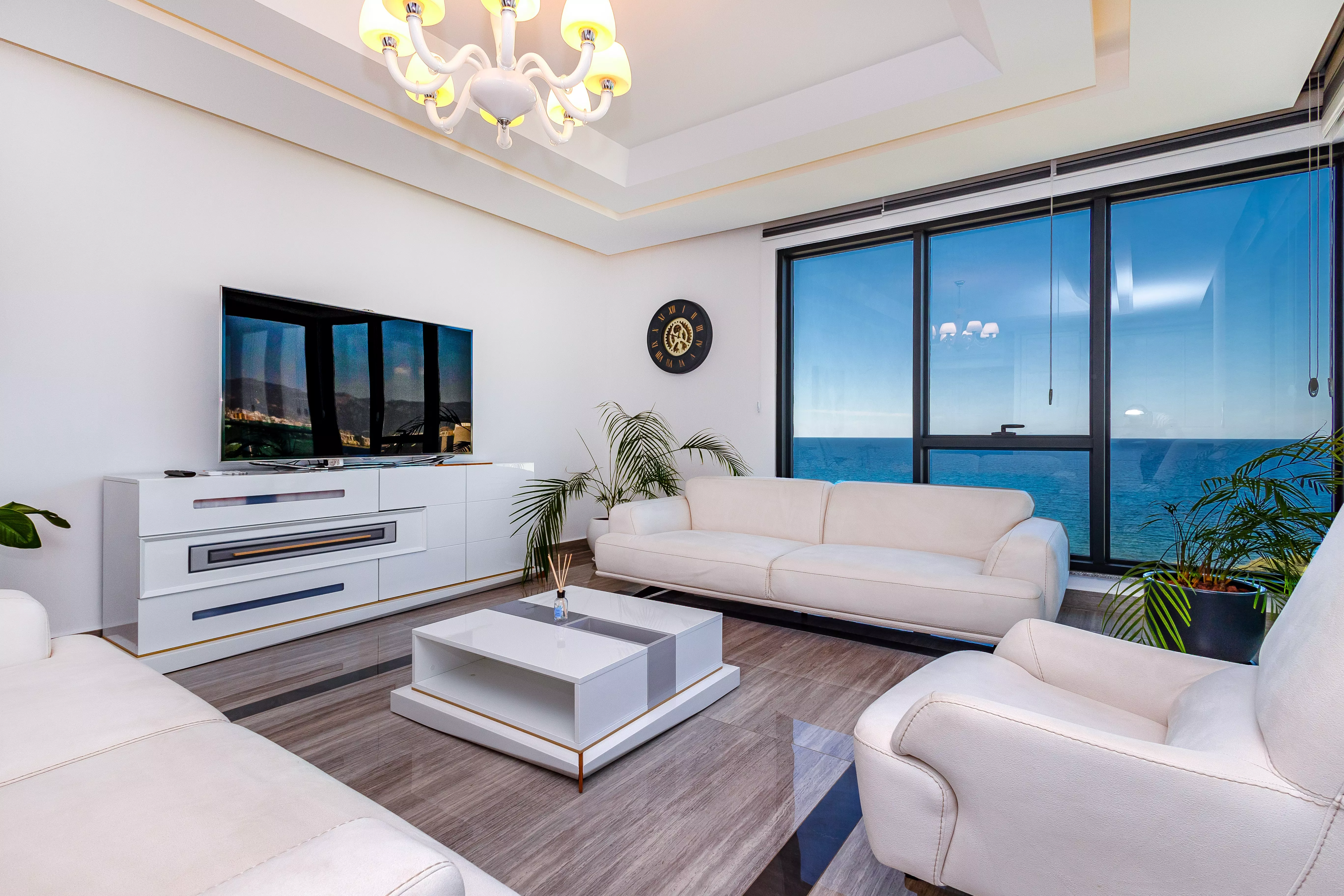 Satılık Denize Sıfır 3+1 Eşyalı Lüks Daire - Alanya Kargıcak